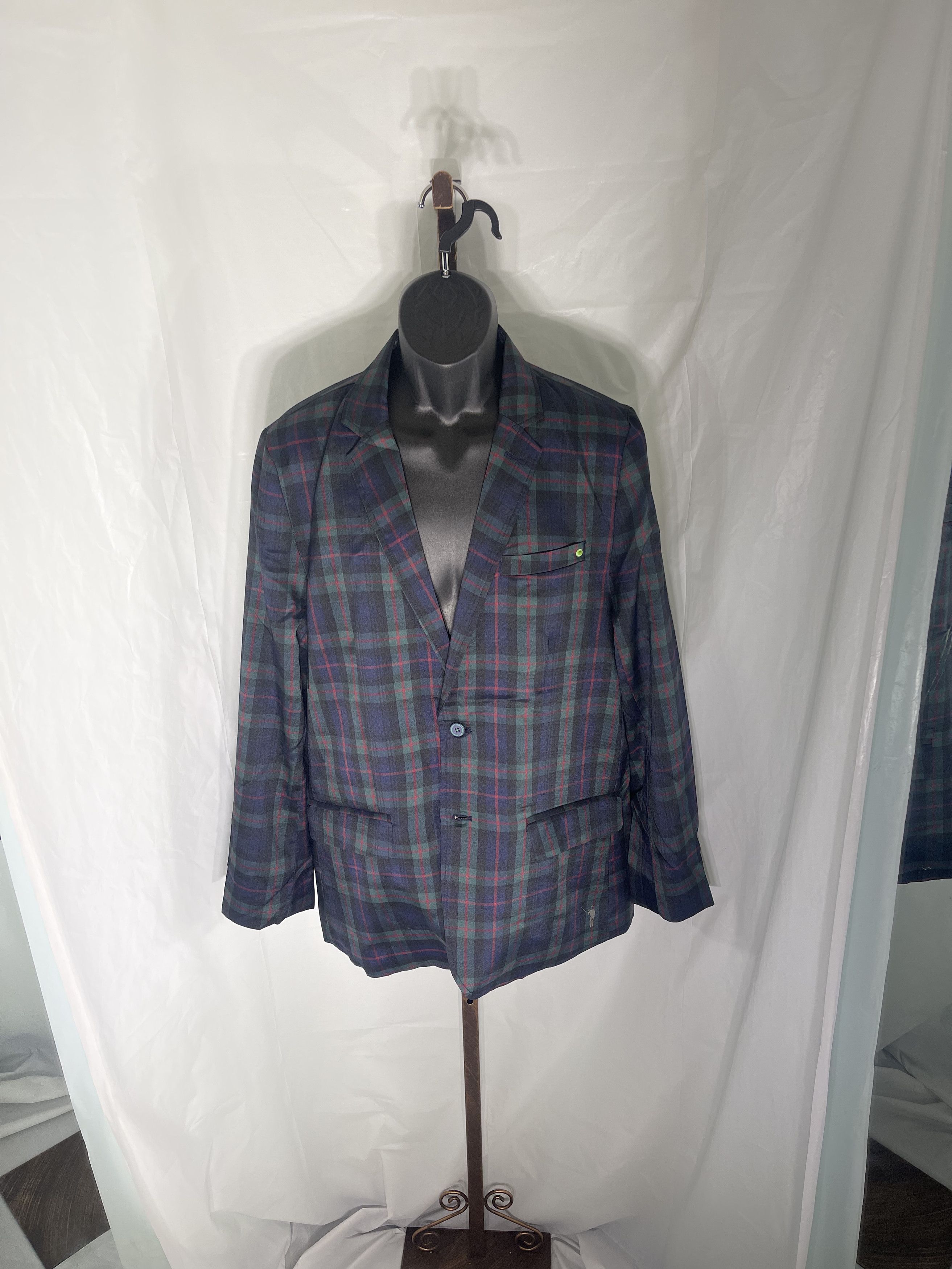 William Murray Serious Business Tartan Blazer