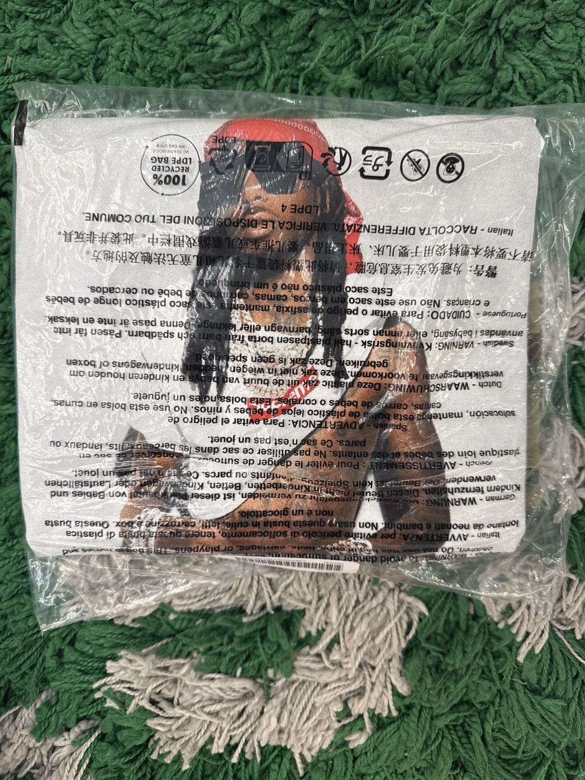 Supreme Supreme Camo playboi carti photo tee Size US L / EU 52-54 / 3 - 1 Thumbnail