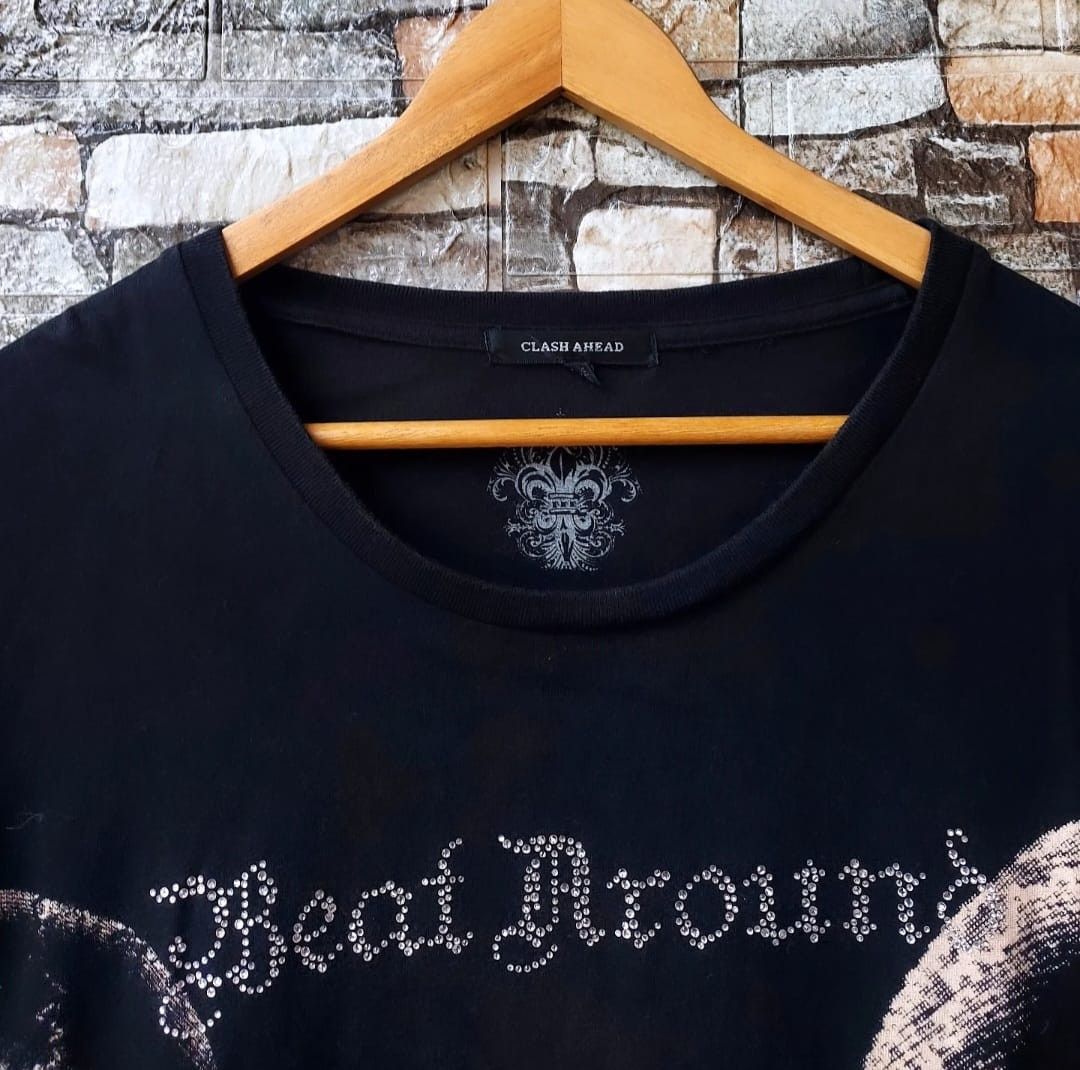 Clash Ahead Japanese Brand Clash Ahead Head Skull Skeleton Long Sleeve Size US L / EU 52-54 / 3 - 3 Thumbnail
