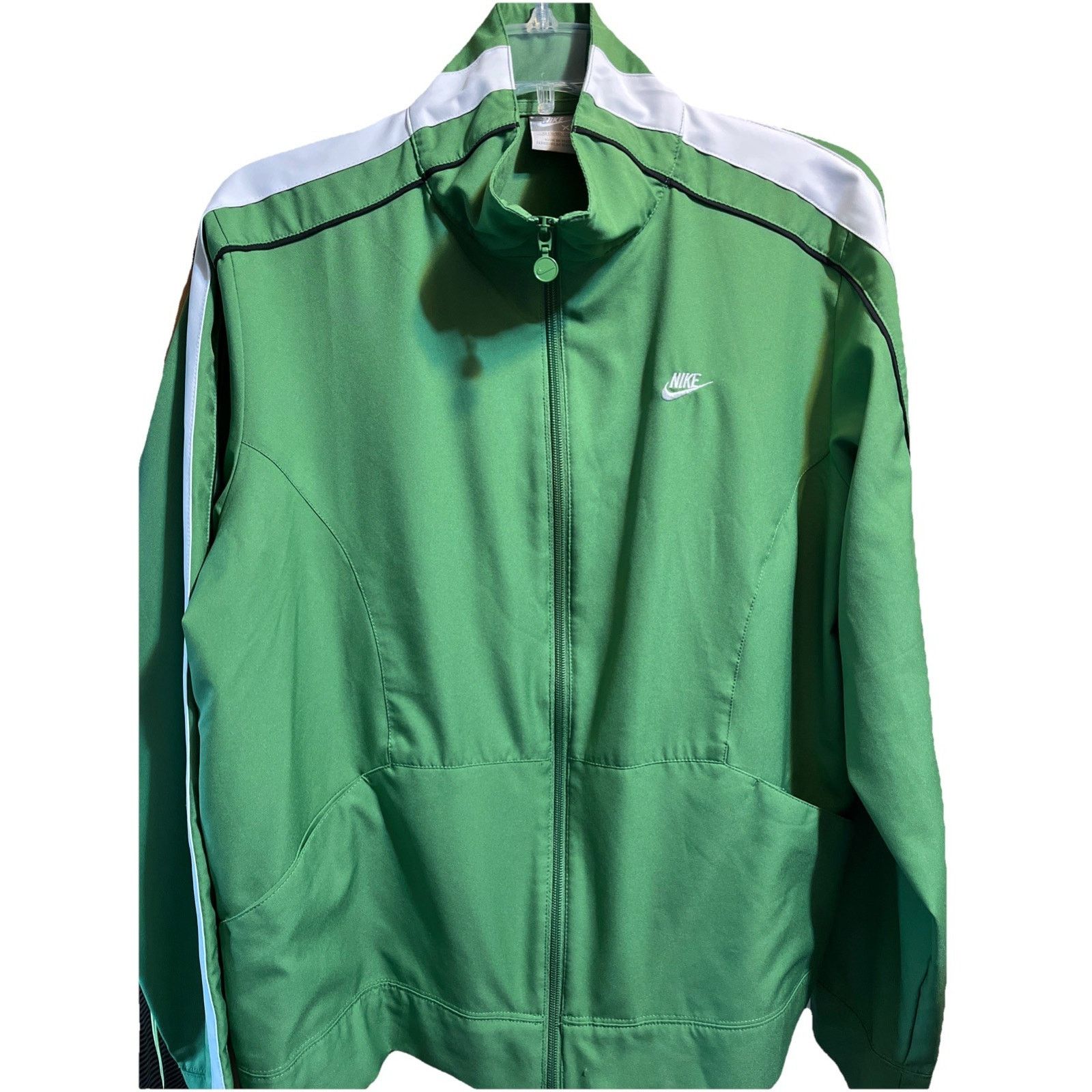 Nike Nike Track Jacket Men’s XL Green Full Zip Activewear Travel Size US XL / EU 56 / 4 - 1 Thumbnail