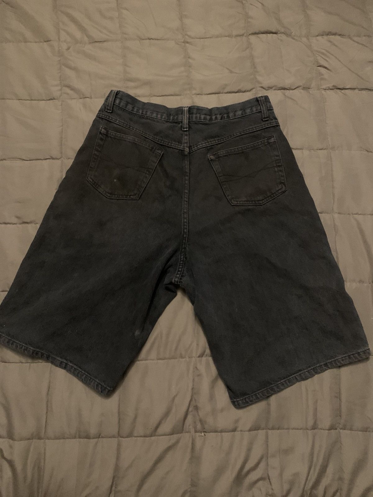 Anchor Blue Anchor Blue Black Jean Shorts Size US 34 / EU 50 - 2 Thumbnail