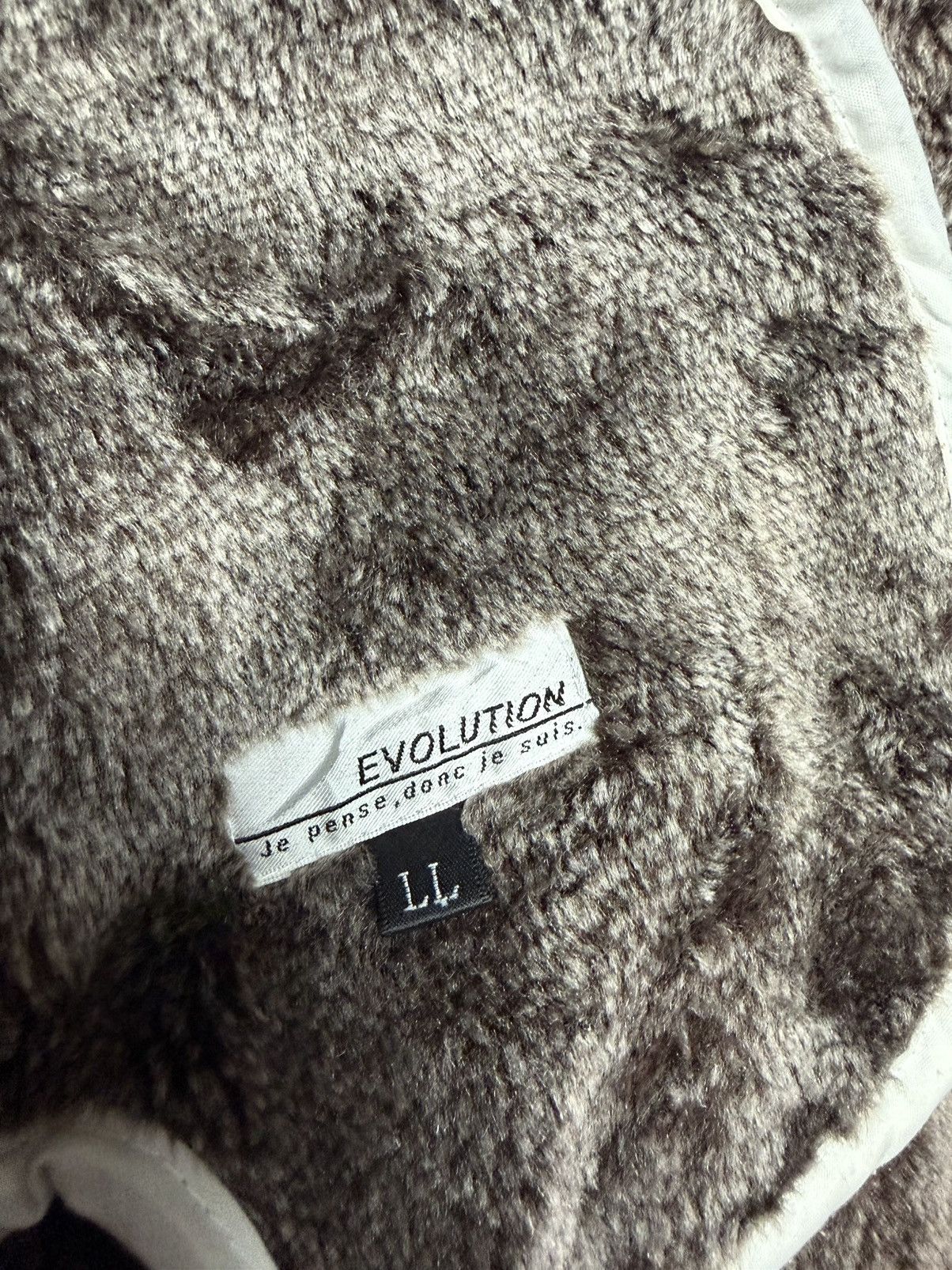 KMRii Rare Japanese Brand Evolution fur vkei leather jacket Size US XL / EU 56 / 4 - 6 Thumbnail