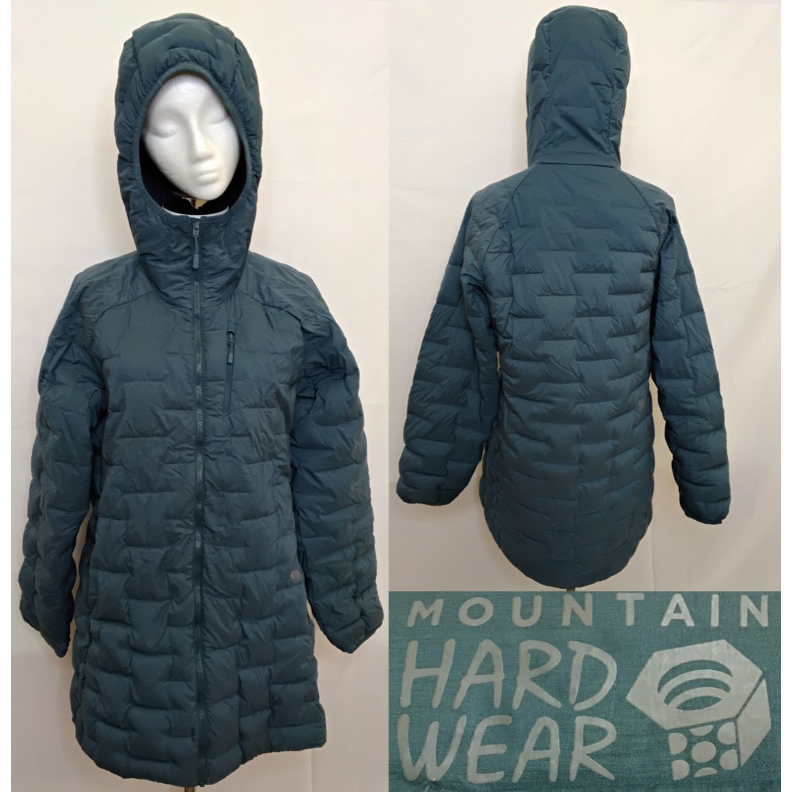 Mountain Hardwear Mountain Hardwear Down Puffer Jacket Women's M Blue Size M / US 6-8 / IT 42-44 - 1 Thumbnail