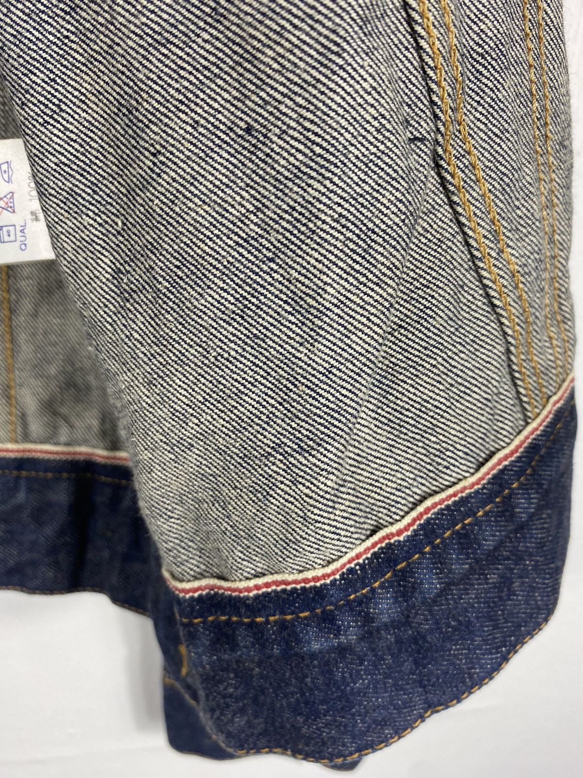 Edwin Sun Faded Edwin Selvedges Denim Button Jacket Size US M / EU 48-50 / 2 - 10 Thumbnail