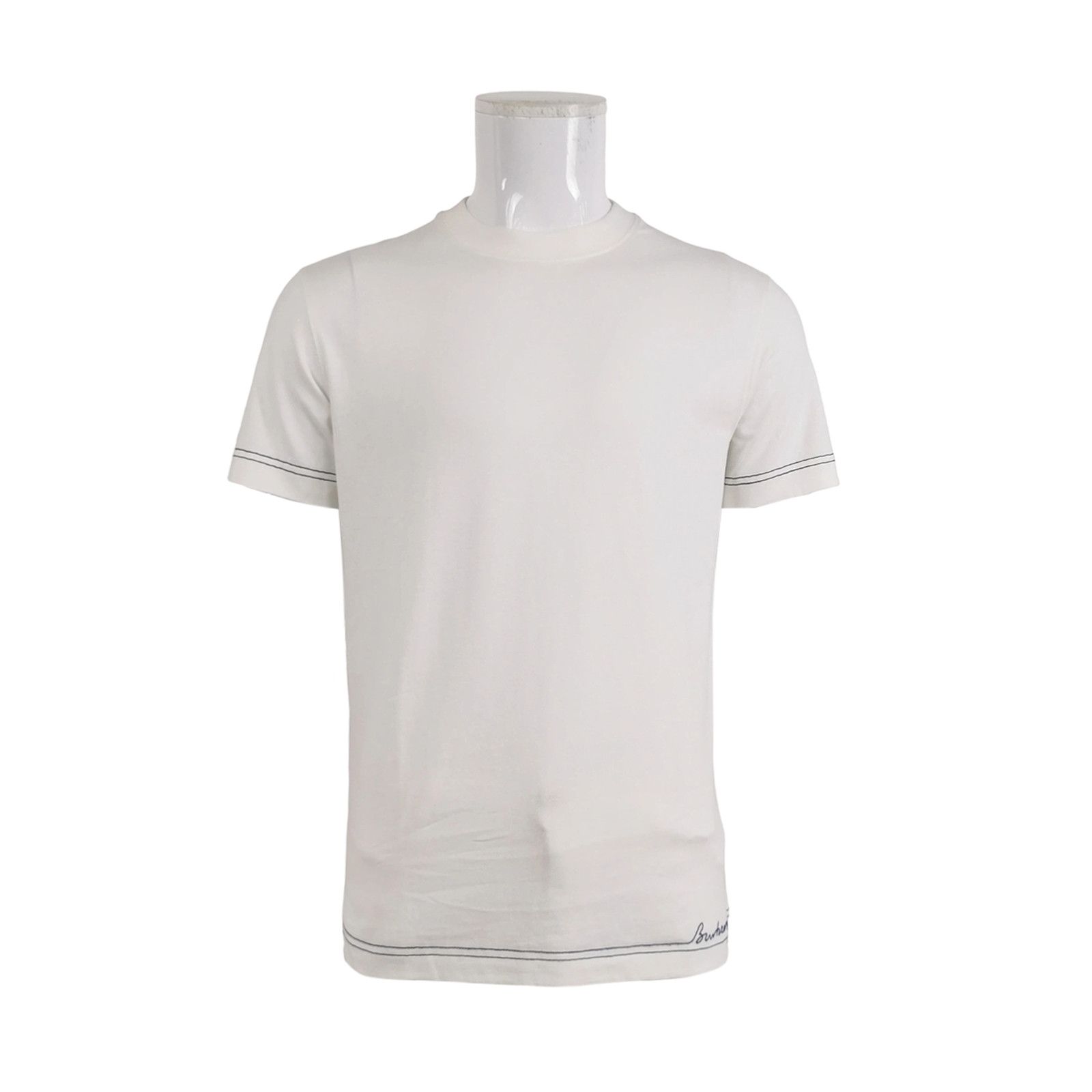 Burberry Burberry Script Logo Cotton T-Shirt Size S Size US S / EU 44-46 / 1 - 1 Thumbnail