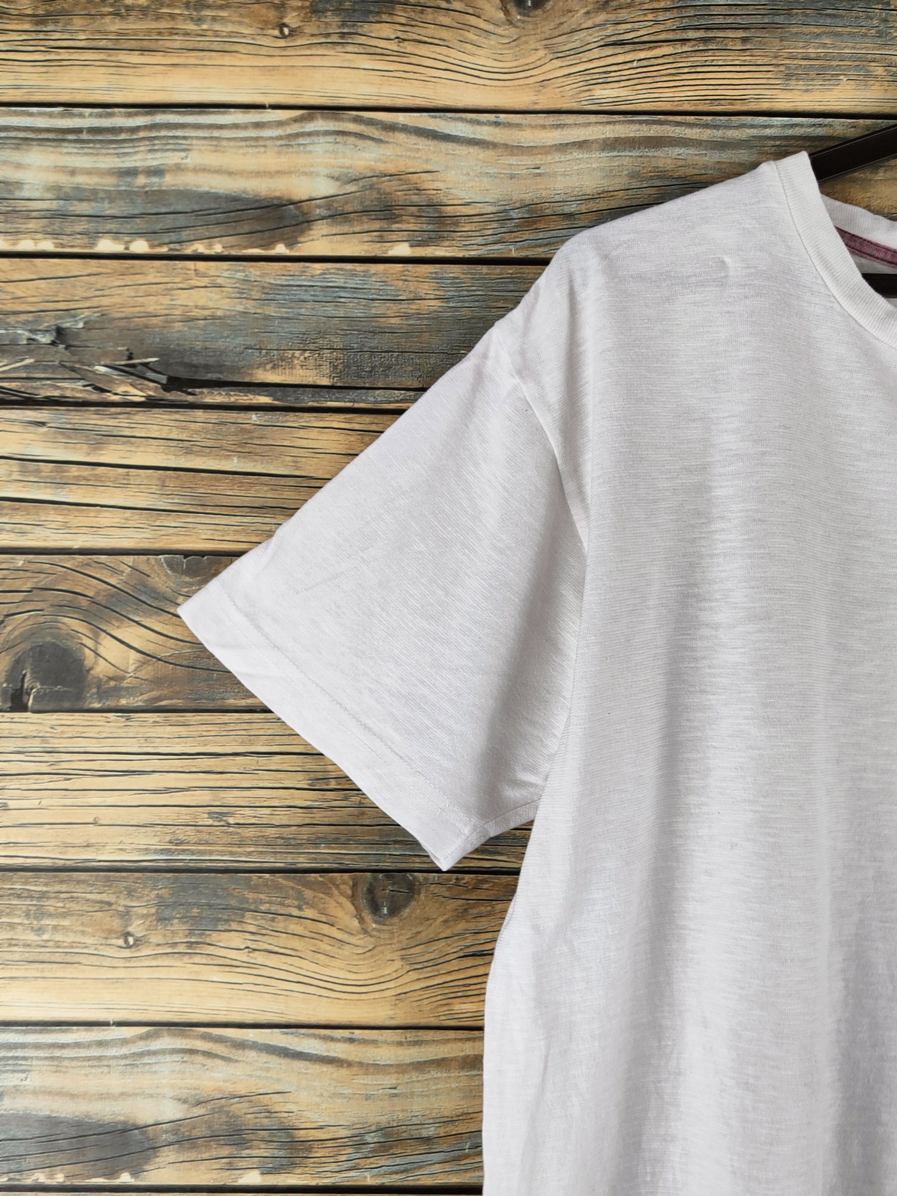Japanese Brand DL Strange Heaven White Short Sleeve T-shirts #S2879 Size US L / EU 52-54 / 3 - 4 Thumbnail