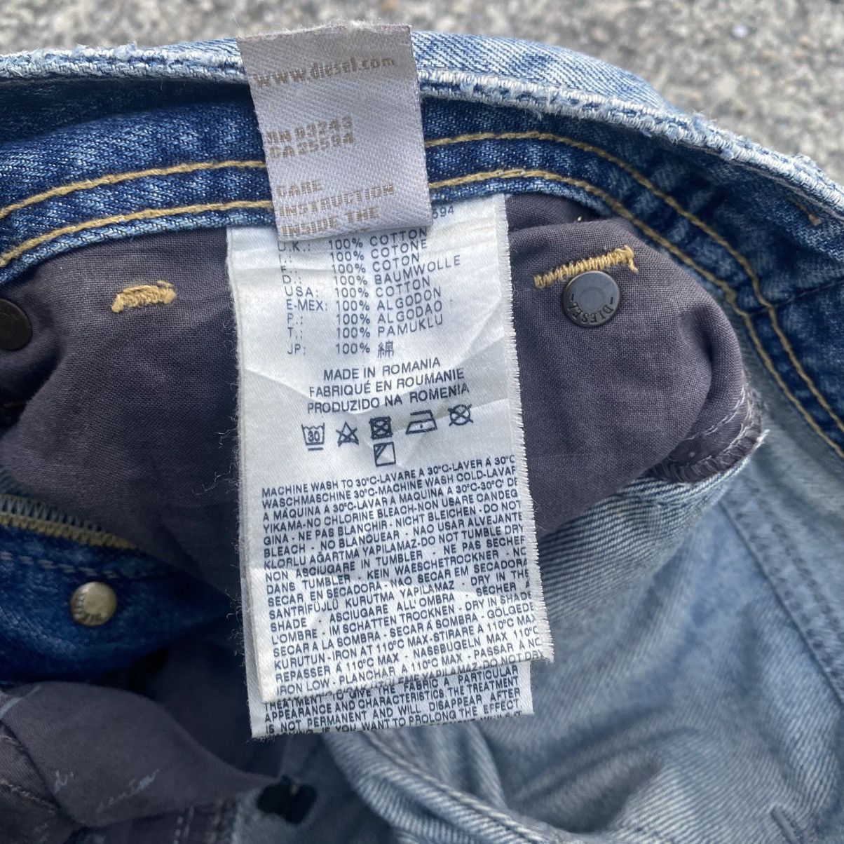 Diesel Vintage DIESEL Painter Jeans Size US 27 - 16 Thumbnail