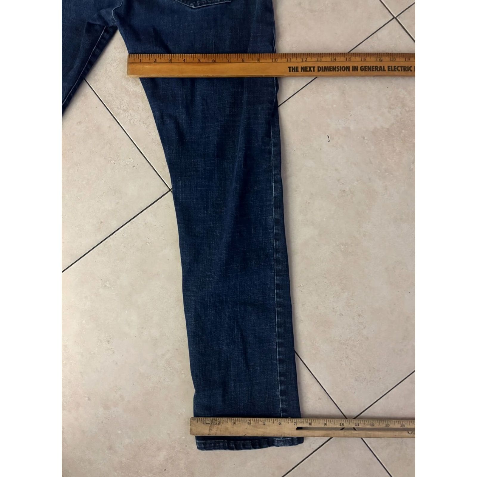 Armani Exchange Armani Exchange Jeans Slim Fit 5-Pocket Indigo Blue Size 33 Mens Denim Dark Blue 8NZJ13Z1SAZ55AA Size US 33 - 7 Thumbnail
