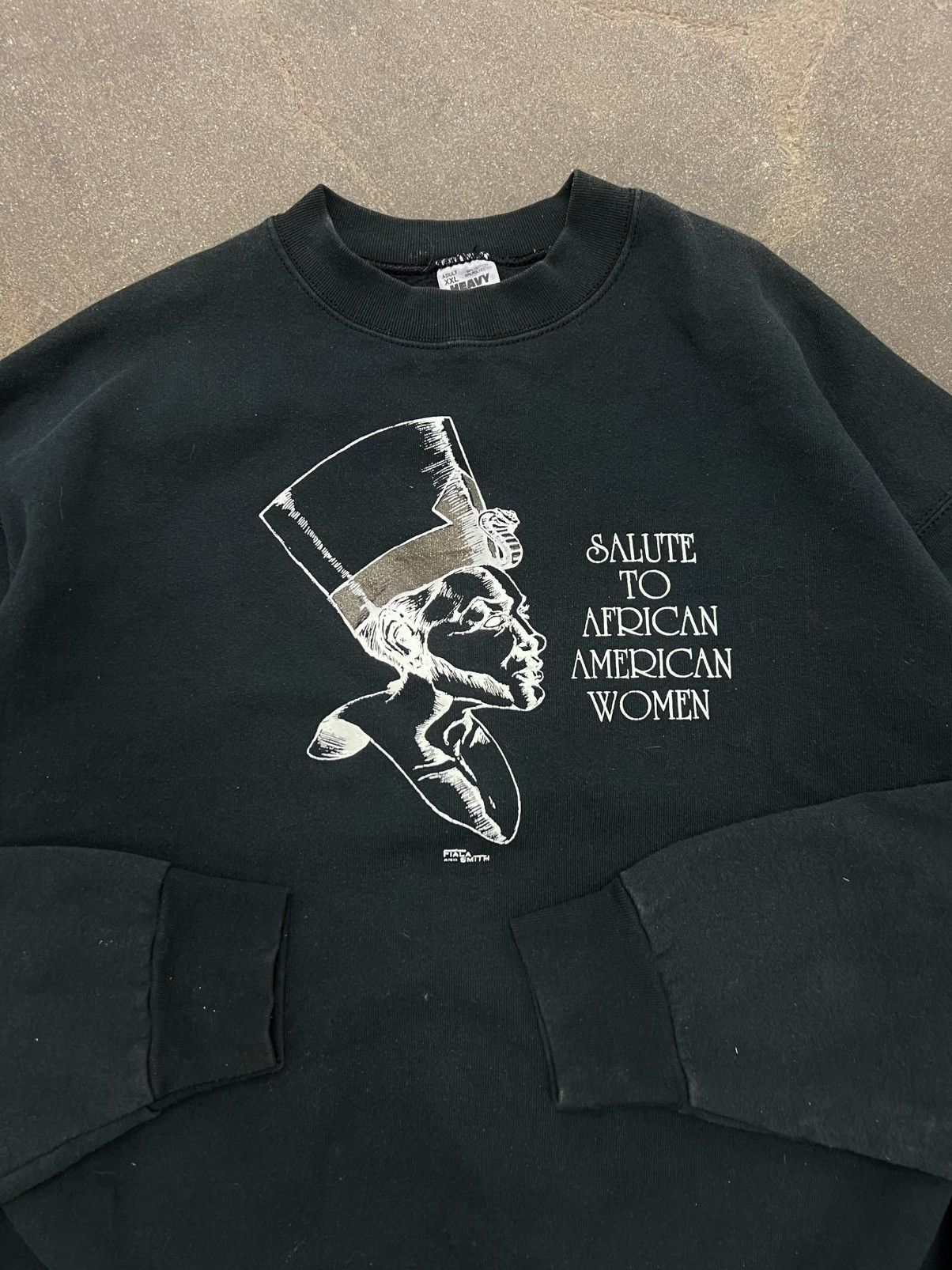 Fruit Of The Loom × Vintage VTG 1990’s Salute to African American Women Crewneck Size US XL / EU 56 / 4 - 3 Thumbnail