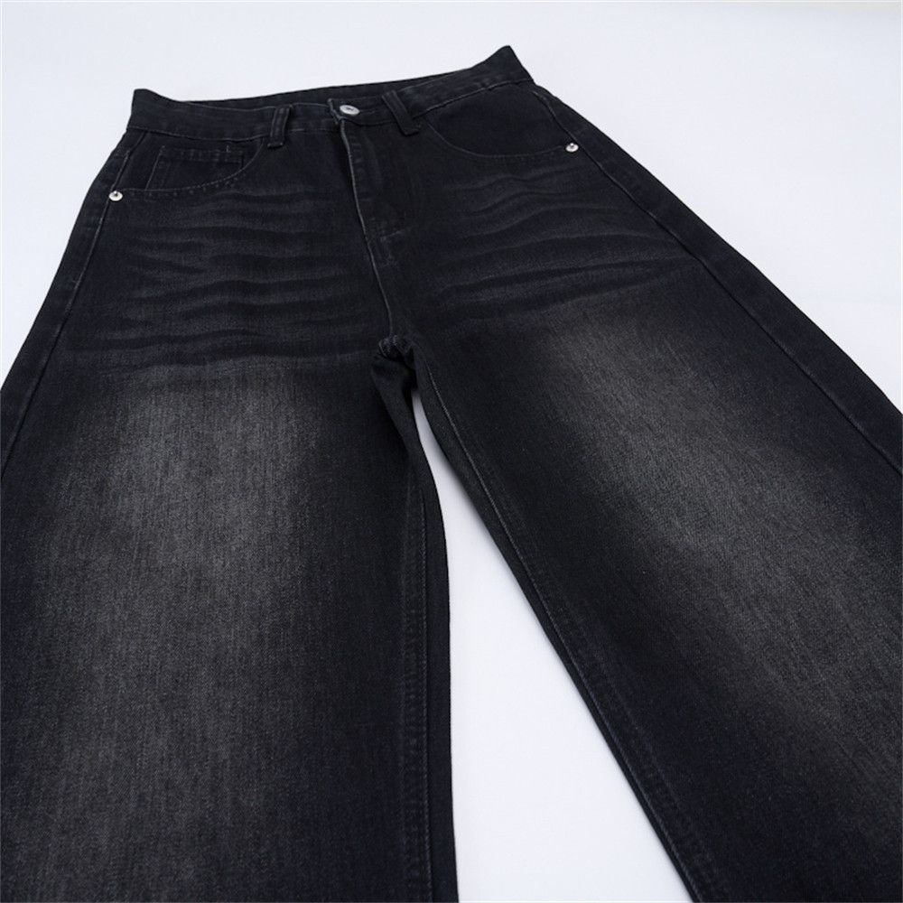 Vintage Men's wide-leg vintage distressed casual scimitar jeans Size US 32 / EU 48 - 5 Thumbnail