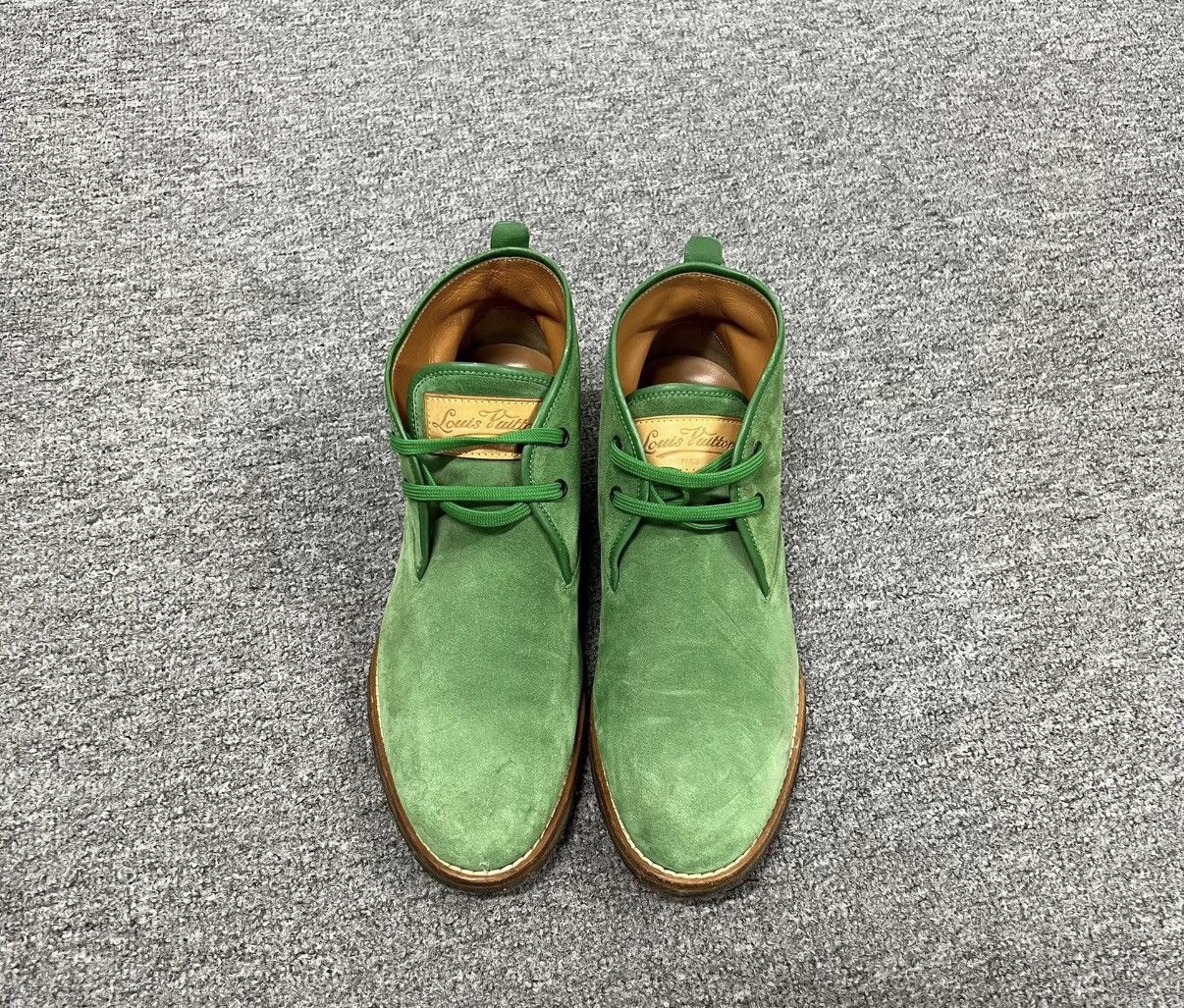 Louis Vuitton Louis Vuitton LV Suede Ankle Boots / Desert Boots J16 Size US 8 / EU 41 - 1 Thumbnail