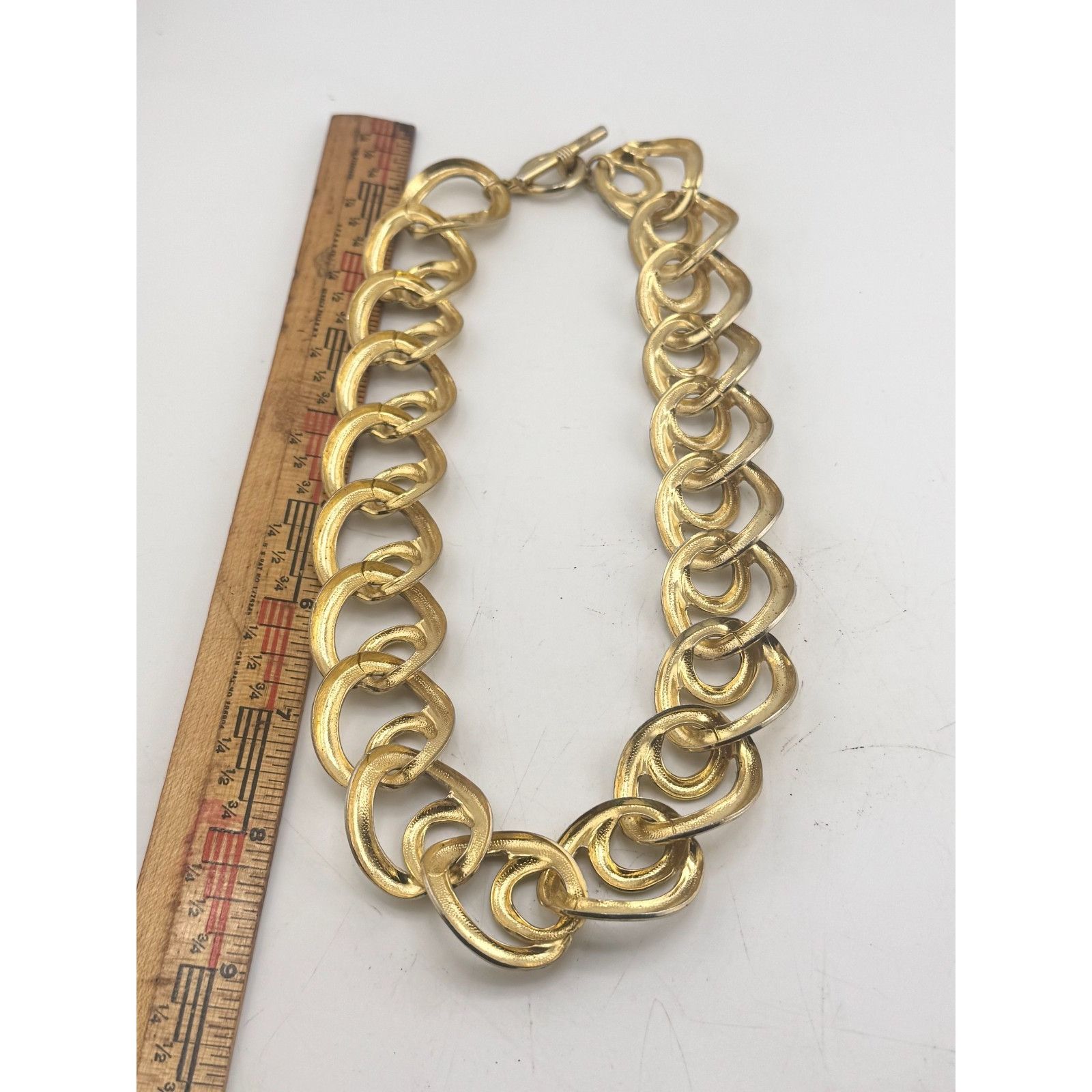 Vintage Vintage gold collar chain necklace Size ONE SIZE - 4 Thumbnail