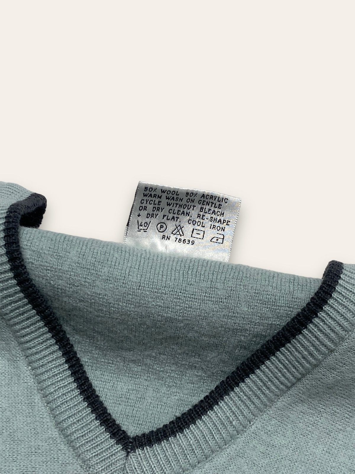 Vintage 90s Vintage GABICCI Crazy Style Oldmoney Wool Luxury Sweater Size US XL / EU 56 / 4 - 5 Thumbnail