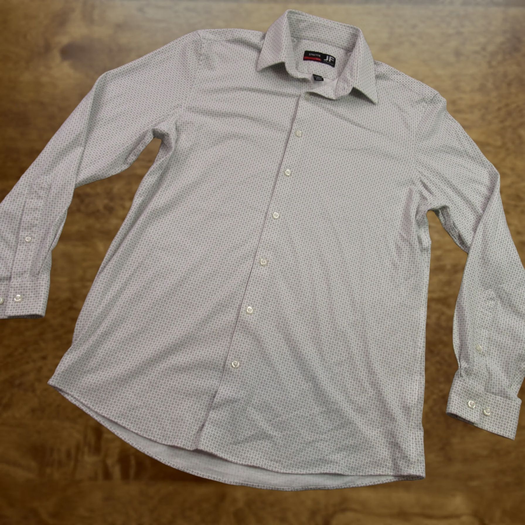 Vintage J. Ferrar Shirt Mens M Long Sleeve Slim Fit Button Front Stretch Casual Size US M / EU 48-50 / 2 - 1 Thumbnail