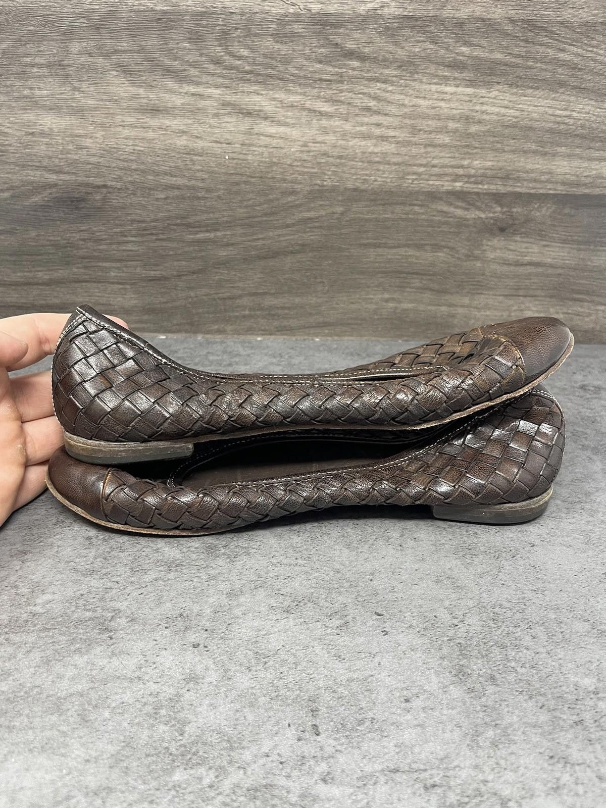 Other Calzoeria Toscano Shoes Womens Size 39.5 (8.5) Brown Leather Size US 8.5 / IT 38.5 - 7 Thumbnail