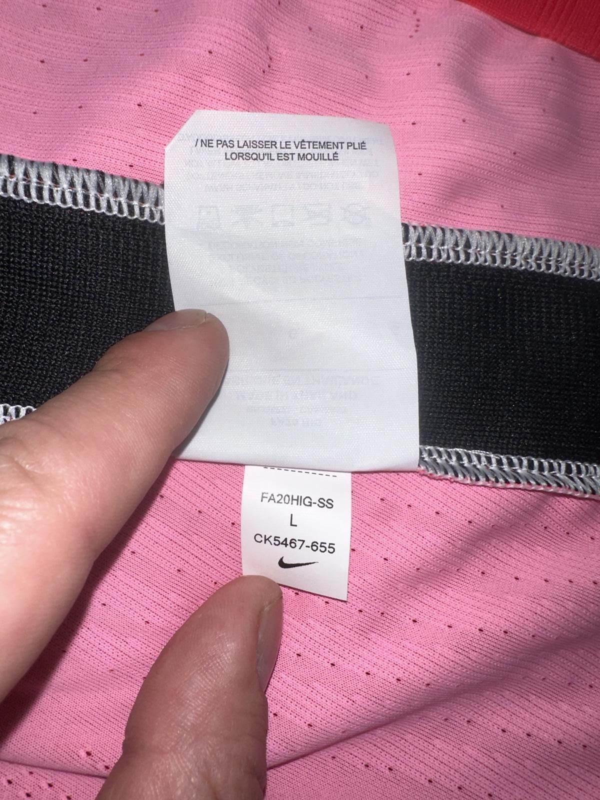 Nike Nike Women's Dri-Fit Japan 2020 Pink Soccer Jersey Slim Fit Sample Size L / US 10 / IT 46 - 8 Thumbnail