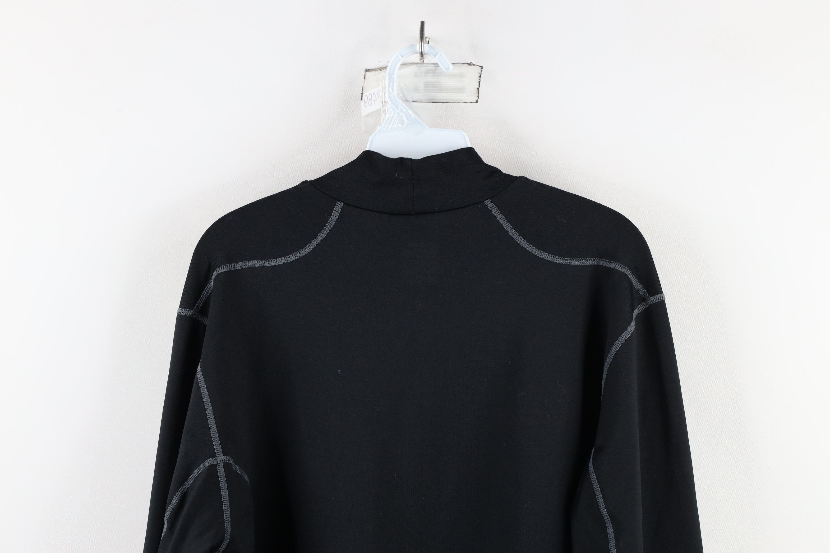 Vintage Vintage Nike Pro Lined Mock Neck Outdoor Training T-Shirt Size US XL / EU 56 / 4 - 12 Thumbnail