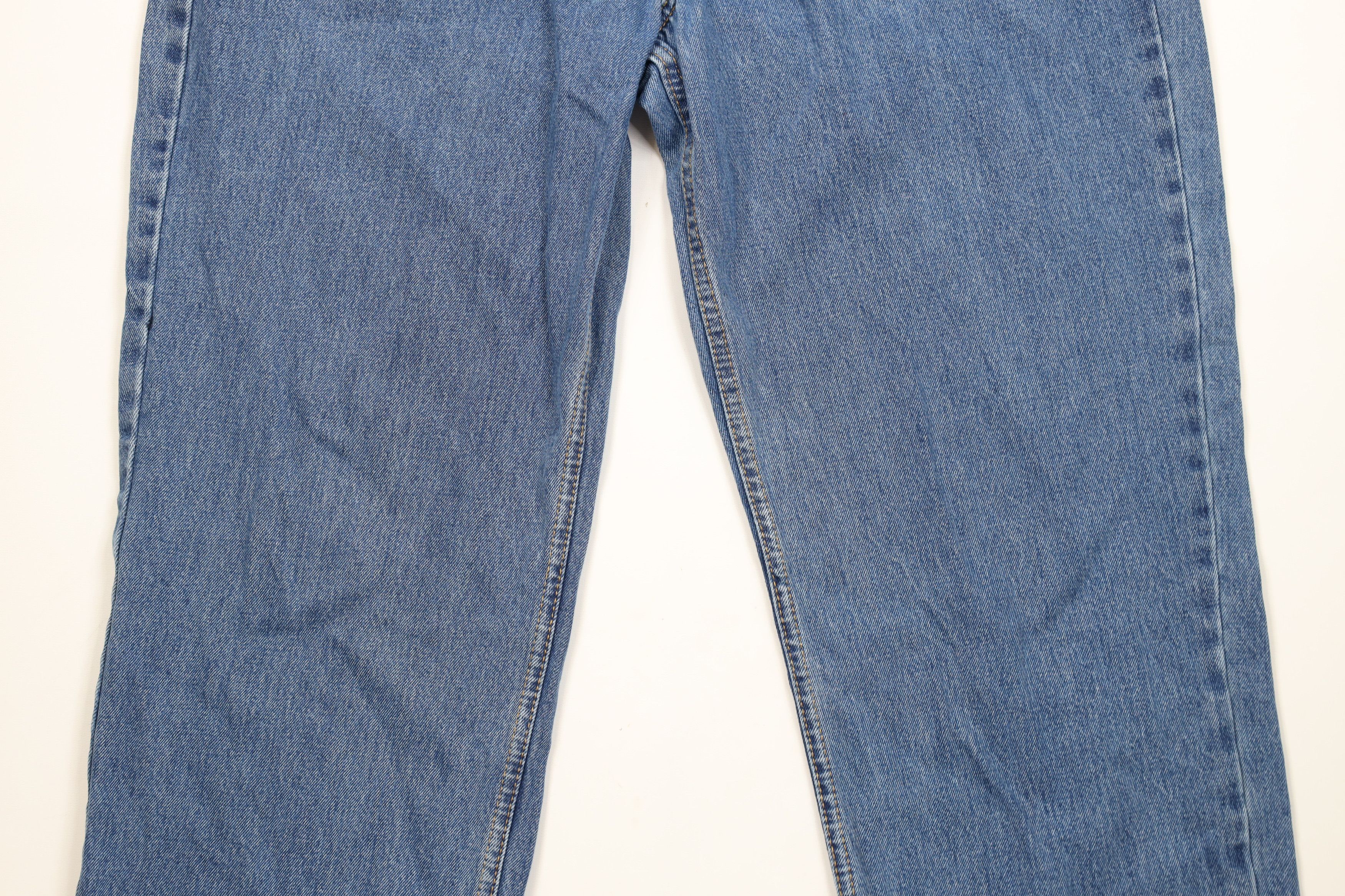 Levi's Vintage Y2K Levis 550 Relaxed Fit Denim Jeans Blue Cotton Size US 40 / EU 56 - 3 Thumbnail