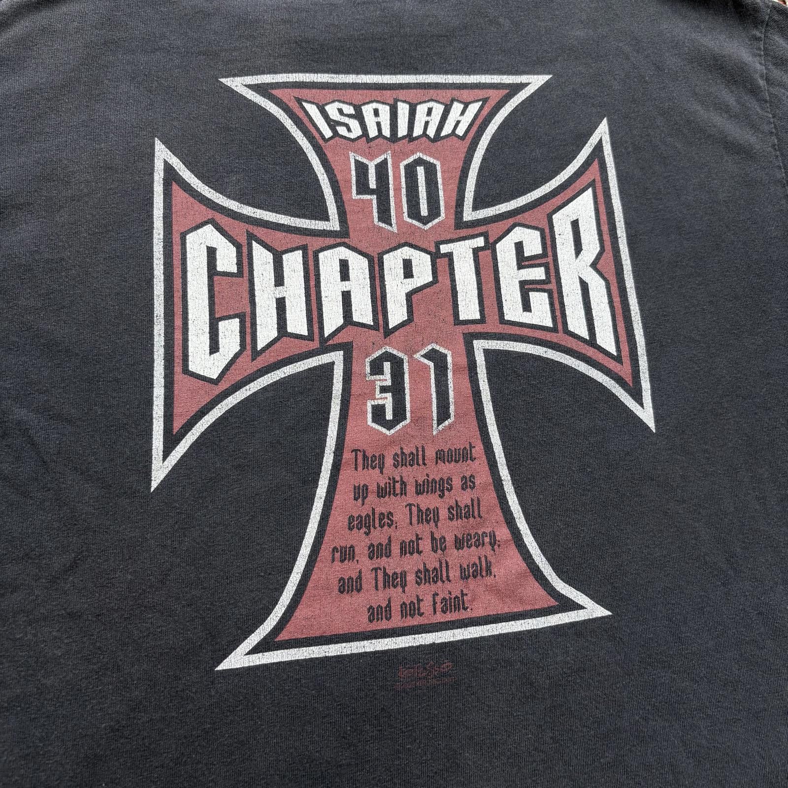 Vintage Vintage Y2K West Coast Choppers Jesus Cross Grunge Shirt Size US M / EU 48-50 / 2 - 5 Thumbnail