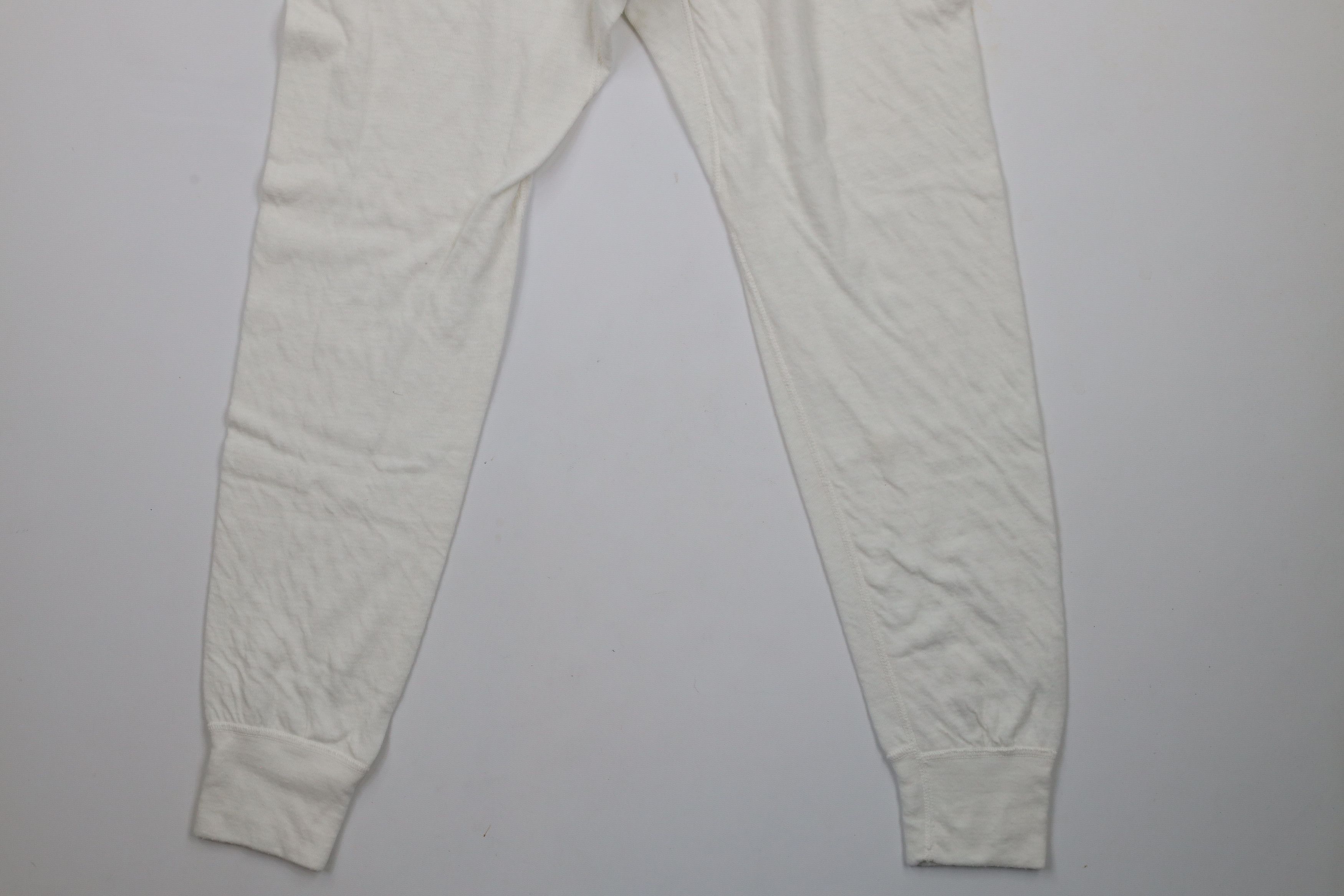 Vintage Vintage 60s 70s Streetwear Thermal Knit Joggers Pants USA Size 26" / US 2 / IT 38 - 9 Thumbnail