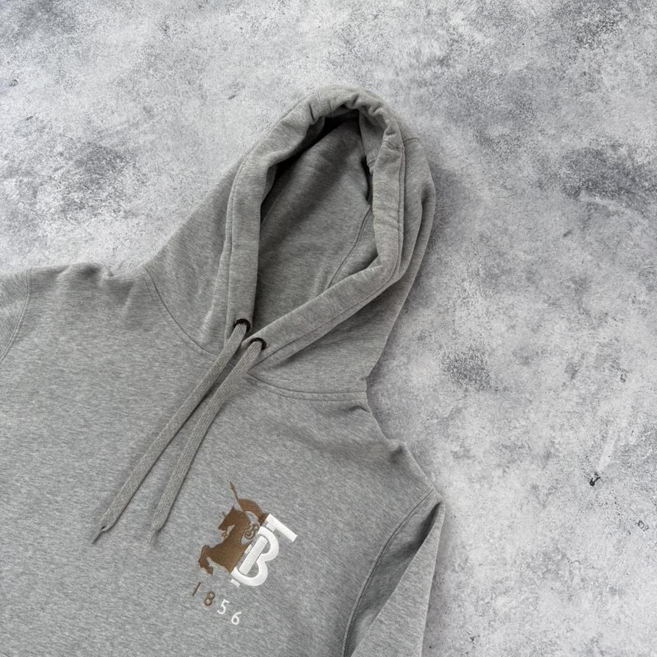 Burberry Burberry grey hunter hoodie Size US L / EU 52-54 / 3 - 2 Thumbnail