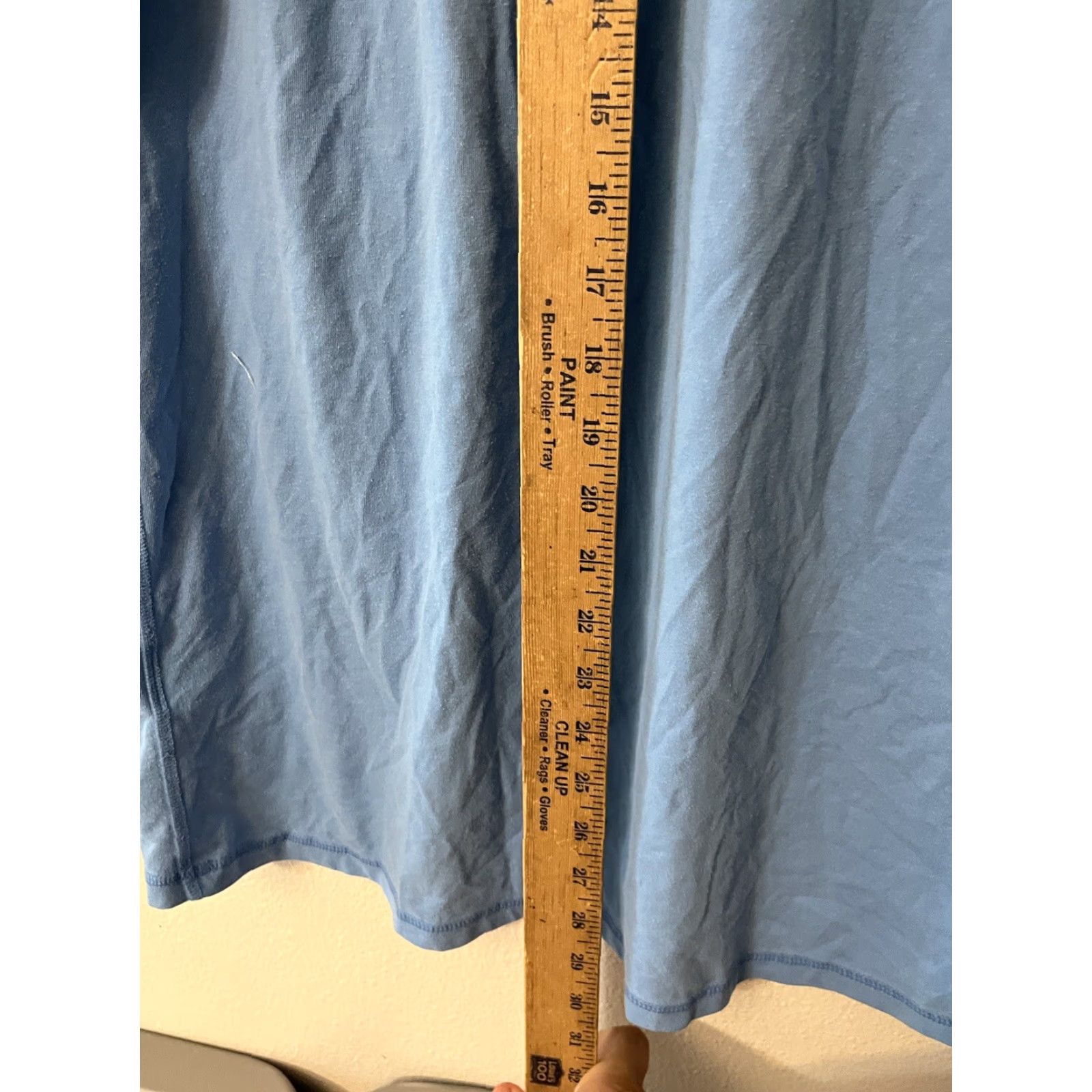 Carhartt Carhartt shirt Mens XL Relaxed Fit Short Sleeve Crew Neck Blue - Logo, Pockets, Cotton Polyester, ForceWorkwear, 2020s, Regular Size, T-Shirt, Men Size US 36 / EU 52 - 4 Thumbnail