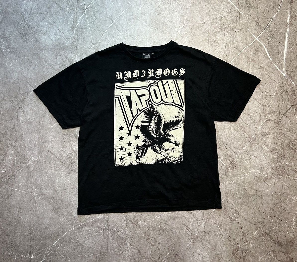 Affliction × Tapout × Vintage Crazy Vintage Y2K Tapout T Shirt Grunge Affliction Cyber Size US XXL / EU 58 / 5 - 3 Thumbnail
