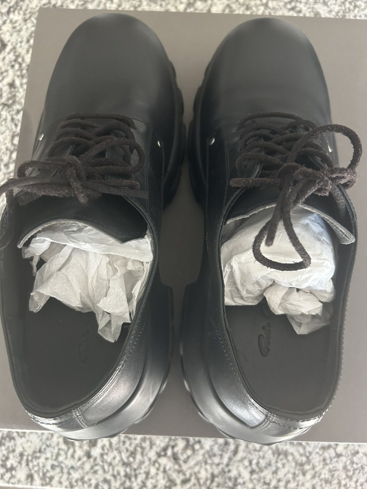 Rick Owens RICK OWENS LACEUP BOZO TRACTOR DERBY Size US 10 / EU 43 - 8 Thumbnail