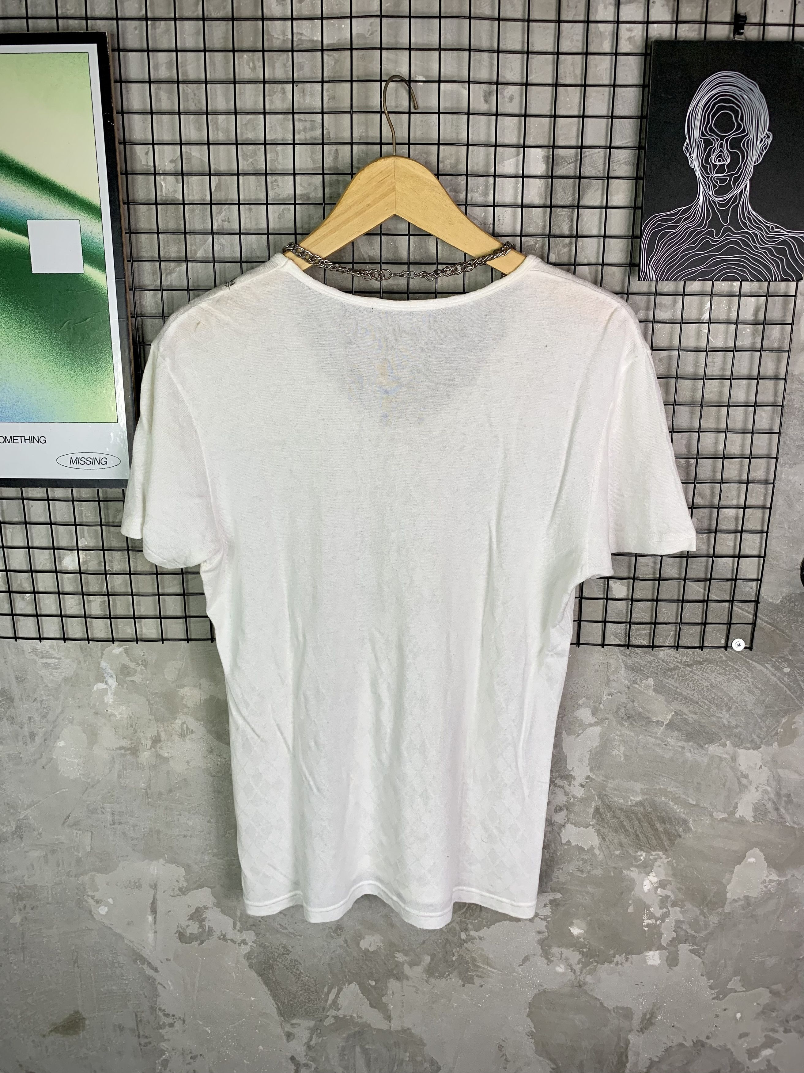 Nicole Club Nicole Selection Feather Print Poem V-Neck Size US M / EU 48-50 / 2 - 7 Thumbnail