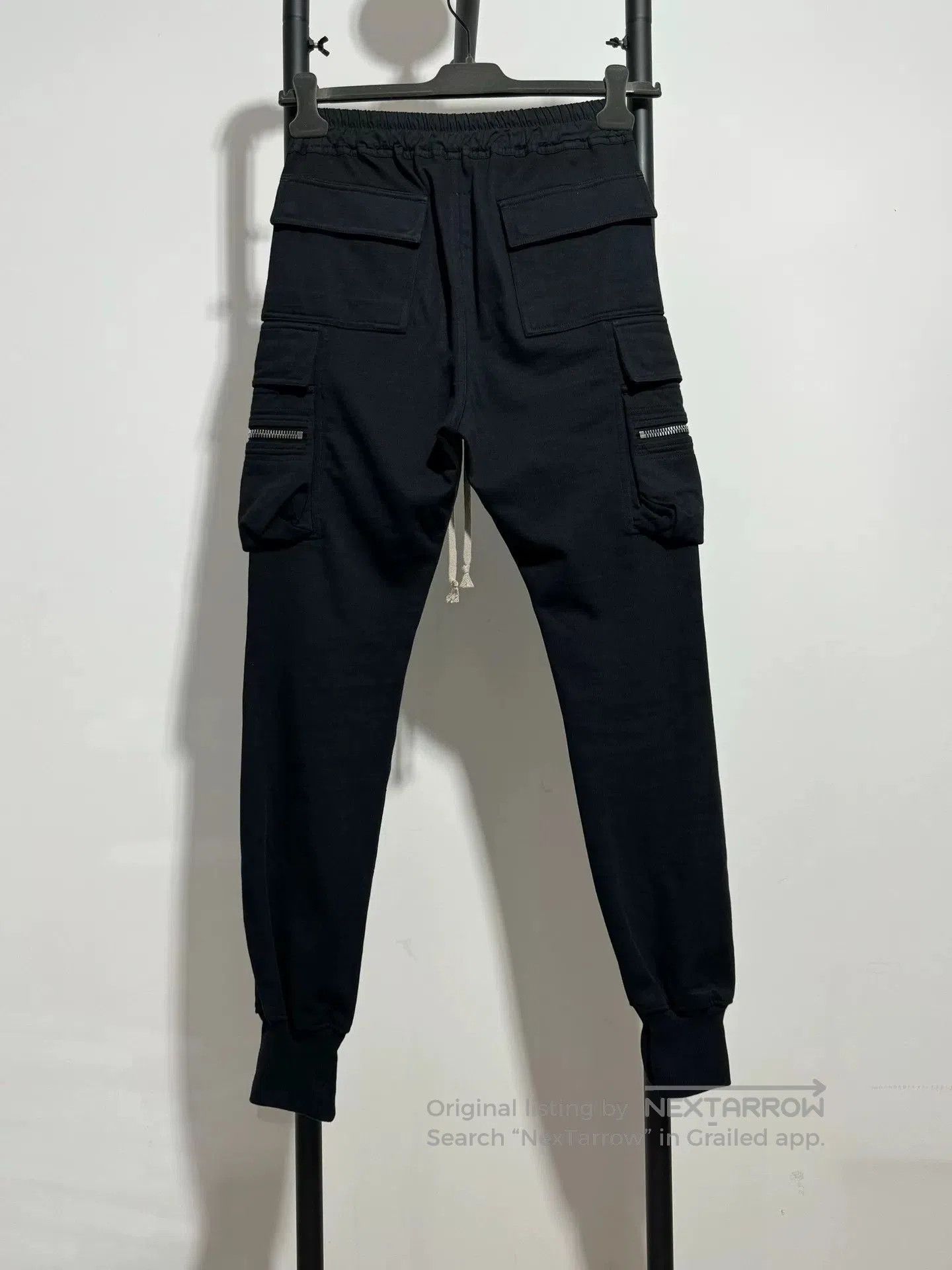 Rick Owens rick owens ro cargo pants in black. Size US 38 / EU 54 - 2 Thumbnail