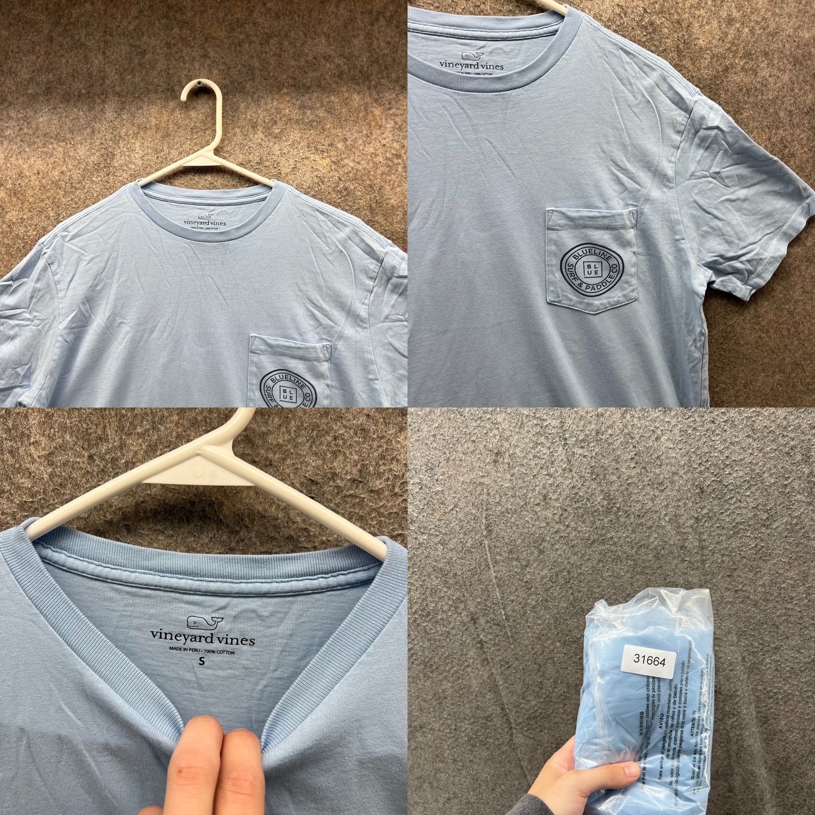 Vineyard Vines Vineyard Vines Shirt Mens Small Blue Crewneck Whale Logo Tee Lighthouse Florida T-Shirt Crew Neck Short Sleeve Solid Size US S / EU 44-46 / 1 - 8 Thumbnail