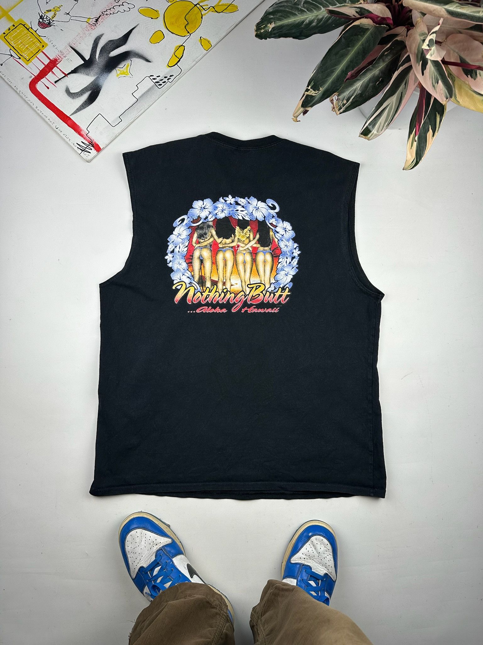 Vintage Vintage Y2K Sexy Nude Girl Big Ass Art T-shirt Porn Style Size US XL / EU 56 / 4 - 8 Thumbnail