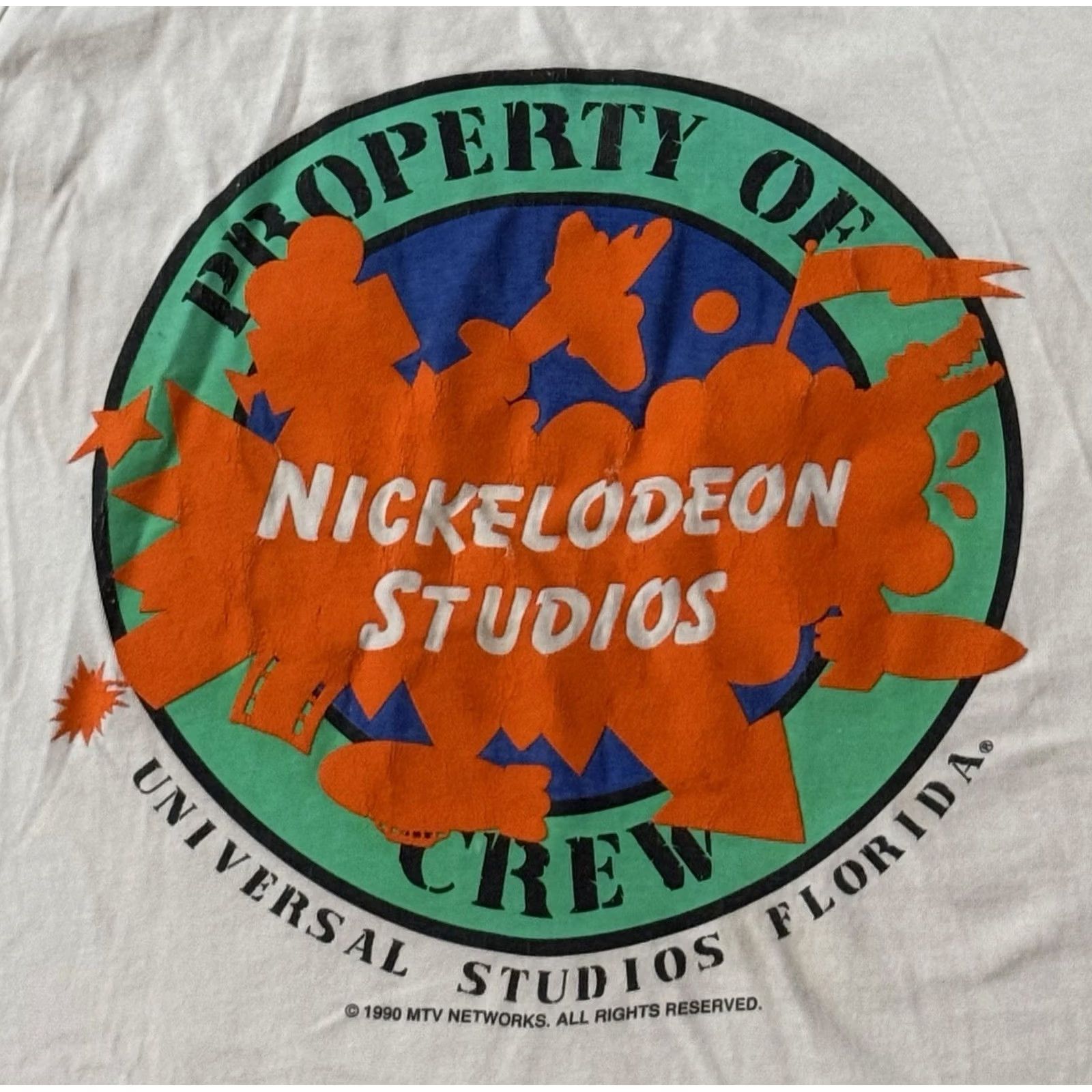 Nickelodeon VINTAGE Nickelodeon Studios Tank Top Spongebob Nickelodeon MTV Hey Arnold 90s Cartoon 2XL White Mens Tank Top Size US XXL / EU 58 / 5 - 3 Thumbnail