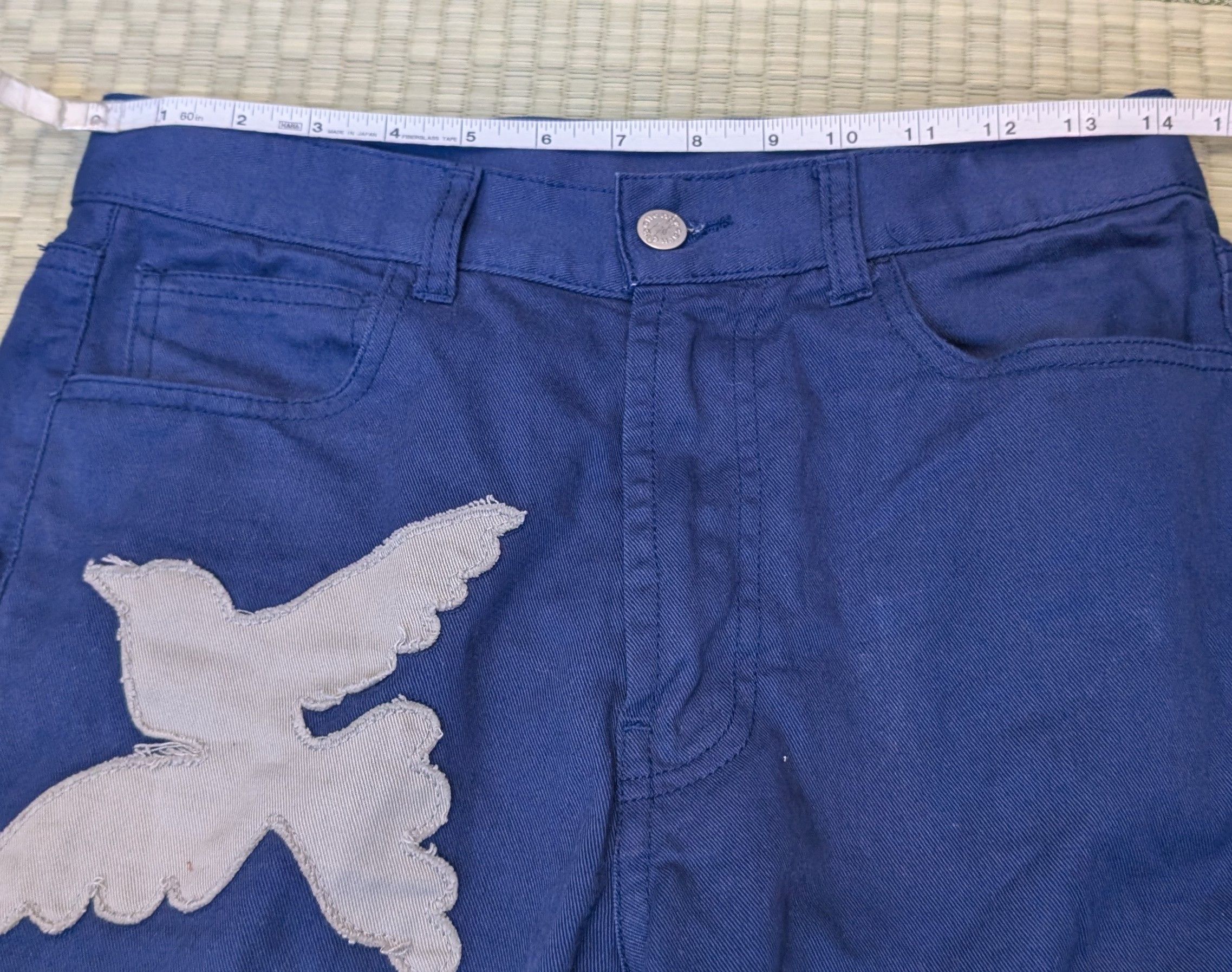 Carne Bollente Carne Bollente Only Love! Navy Trousers Made in Portugal Size US 28 / EU 44 - 6 Thumbnail
