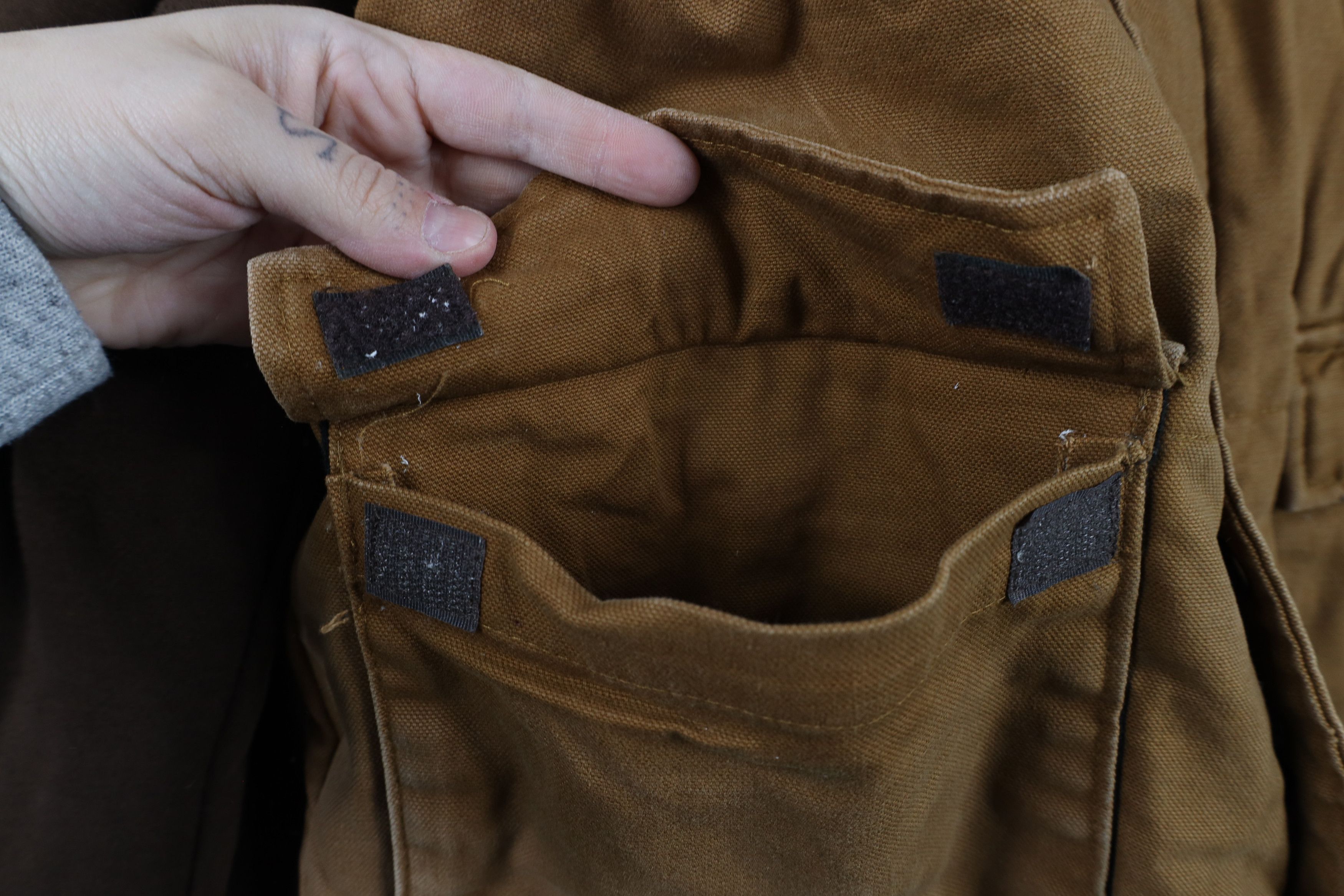 Vintage Vintage 90s Streetwear Convertible Canvas Vest Jacket Size US L / EU 52-54 / 3 - 6 Thumbnail