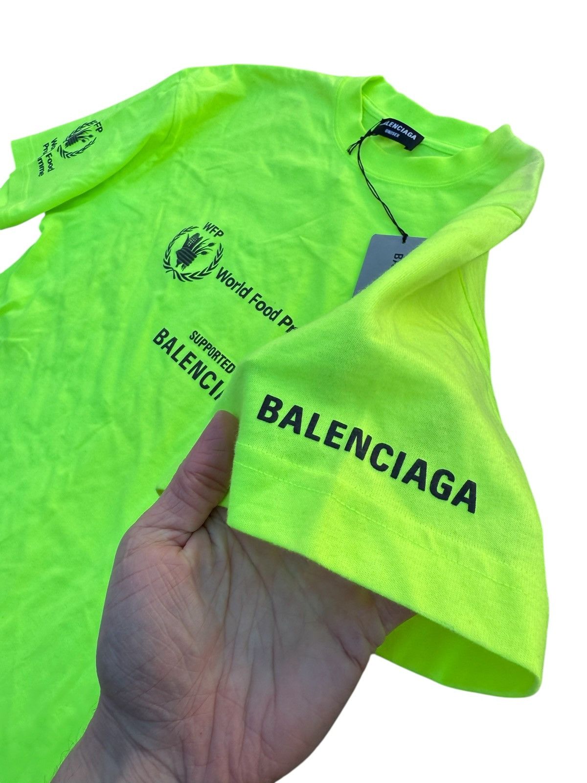Balenciaga Balenciaga wfp t shirt Size US S / EU 44-46 / 1 - 2 Thumbnail