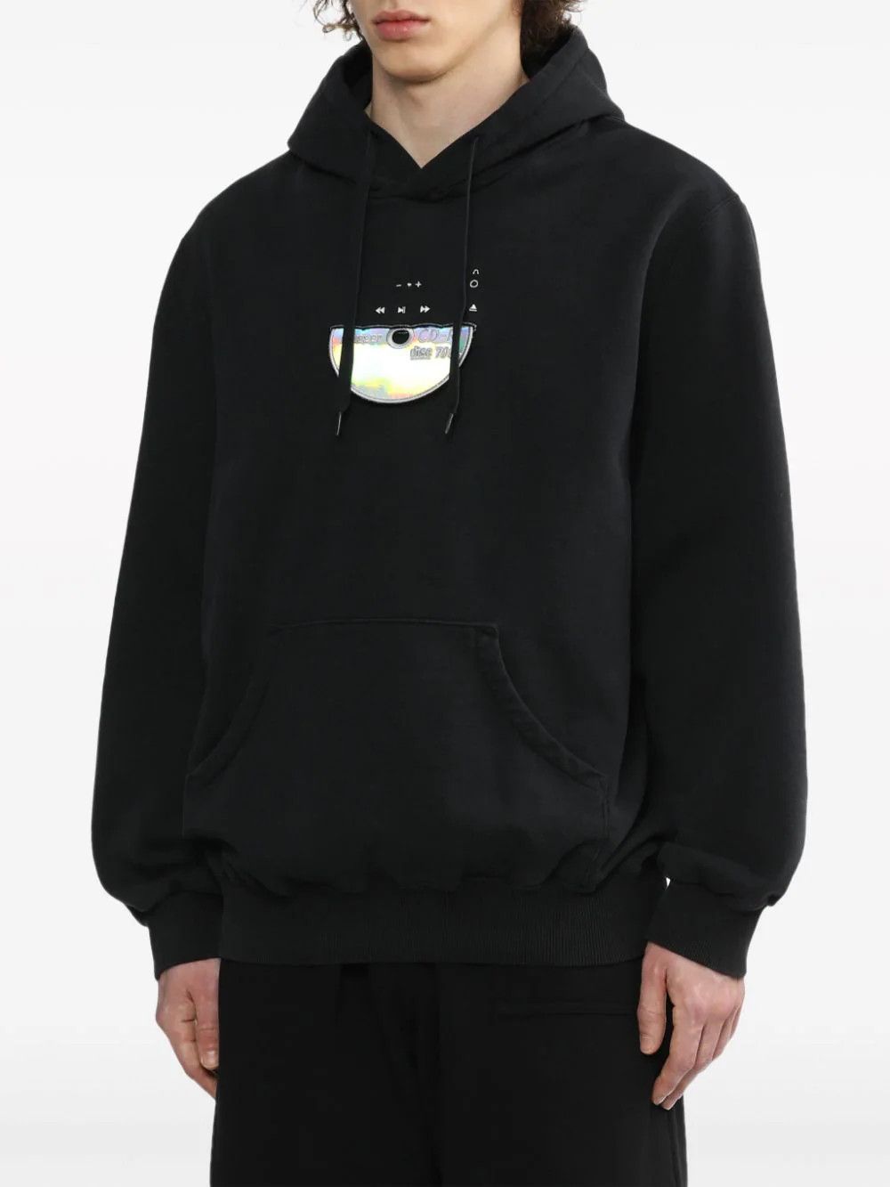 Doublet o1mris0824 Embroidery Hoodie in Black Size US M / EU 48-50 / 2 - 8 Thumbnail