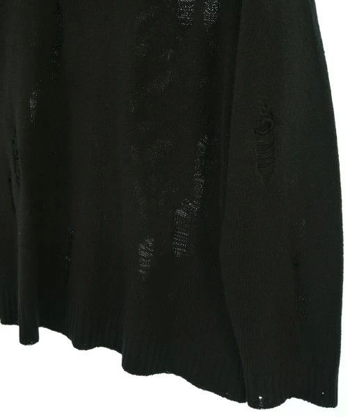 Yohji Yamamoto Yohji Yamamoto Pour Homme CRASHED ROUND NECK PULLOVER Size US L / EU 52-54 / 3 - 5 Thumbnail