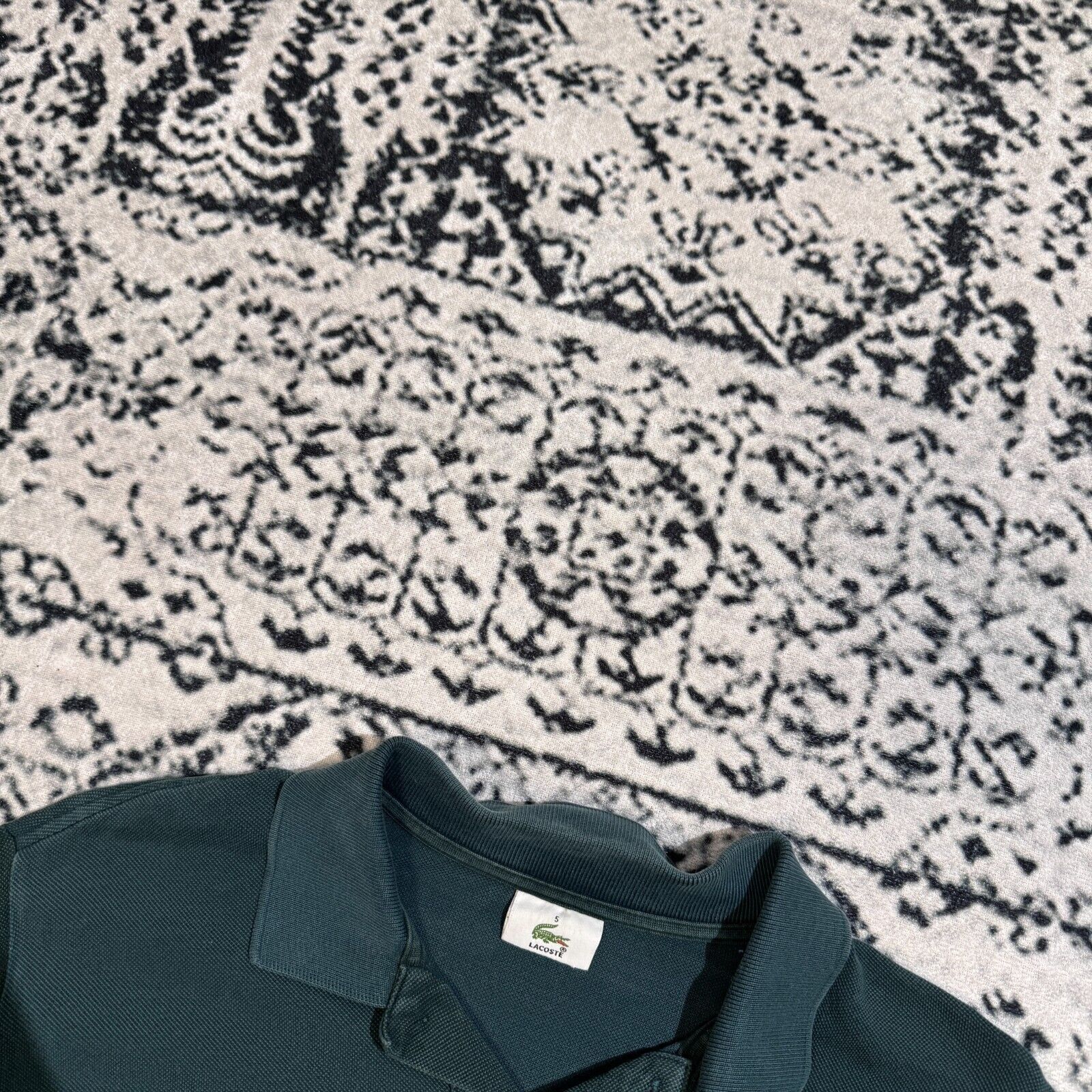 Lacoste × Vintage Vintage Lacoste Unisex Bottle Green Cotton Polo Shirt Size M Size US M / EU 48-50 / 2 - 6 Thumbnail