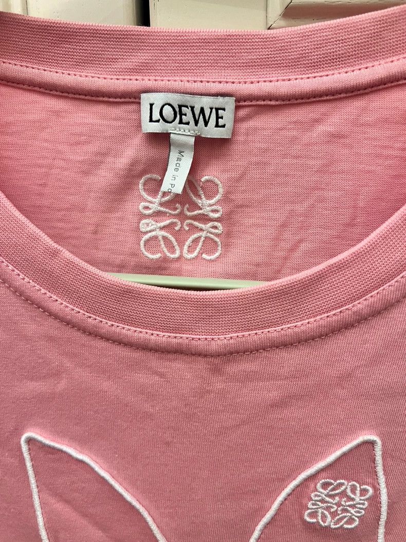 Loewe LOEWE Pink T-shirt, size XS Size XS / US 0-2 / IT 36-38 - 3 Thumbnail