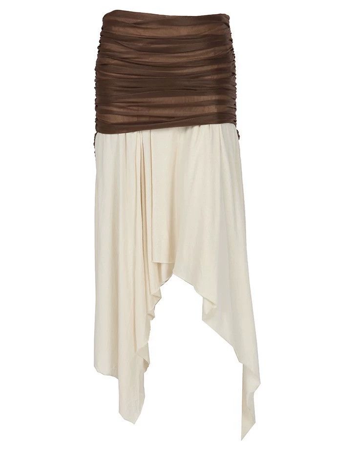 Loewe LOEWE sizeM A asymmetrical half skirt Size 42" / US 20 - 1 Thumbnail