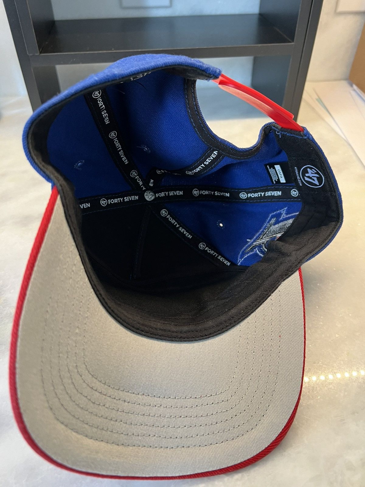 47 Brand × NHL Winnipeg Jets Vintage Logo 47 Brand Snapback Hat NHL Size ONE SIZE - 5 Thumbnail