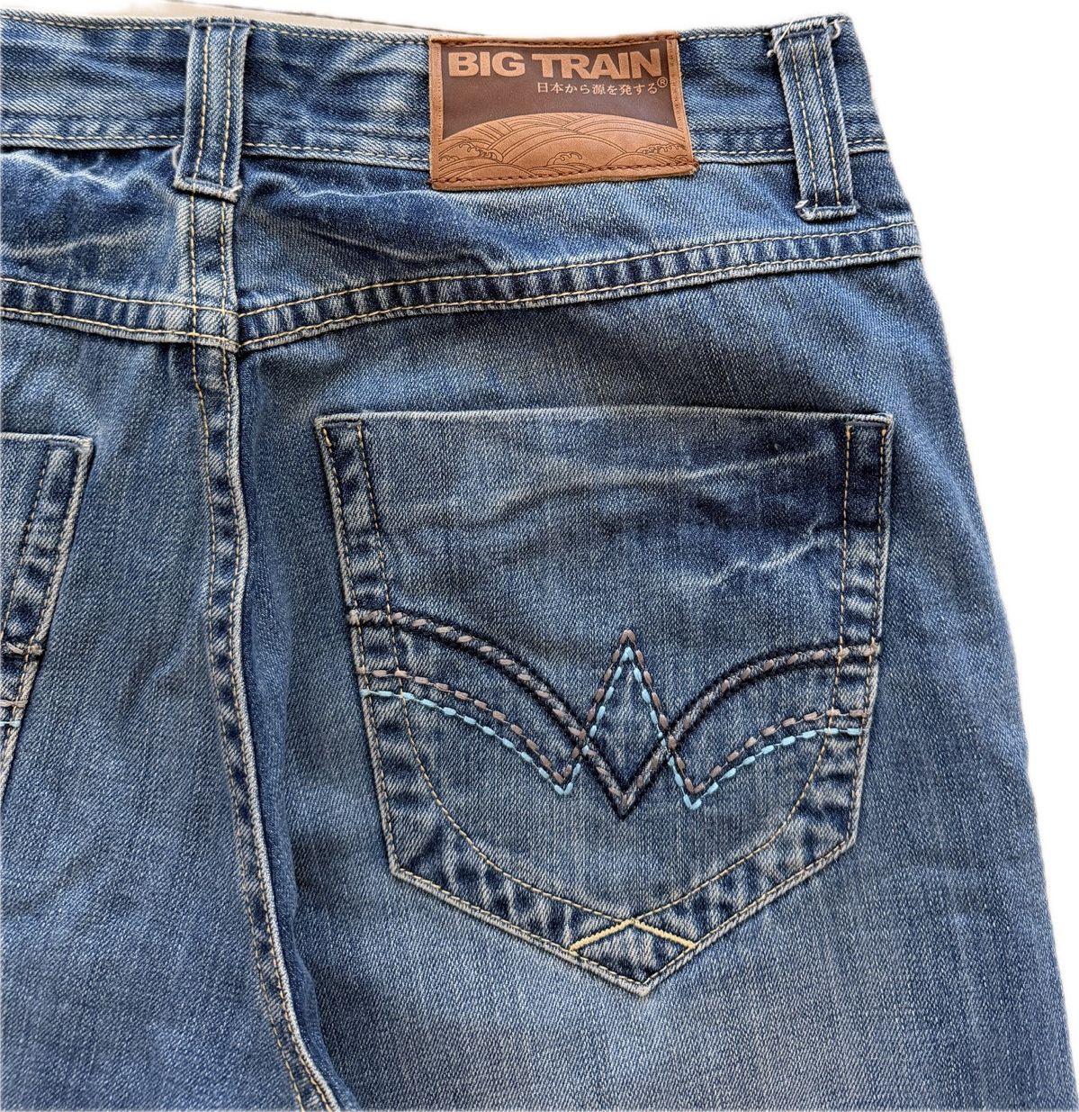 Japanese Brand Vintage Big Train Jorts Size US 30 / EU 46 - 4 Thumbnail