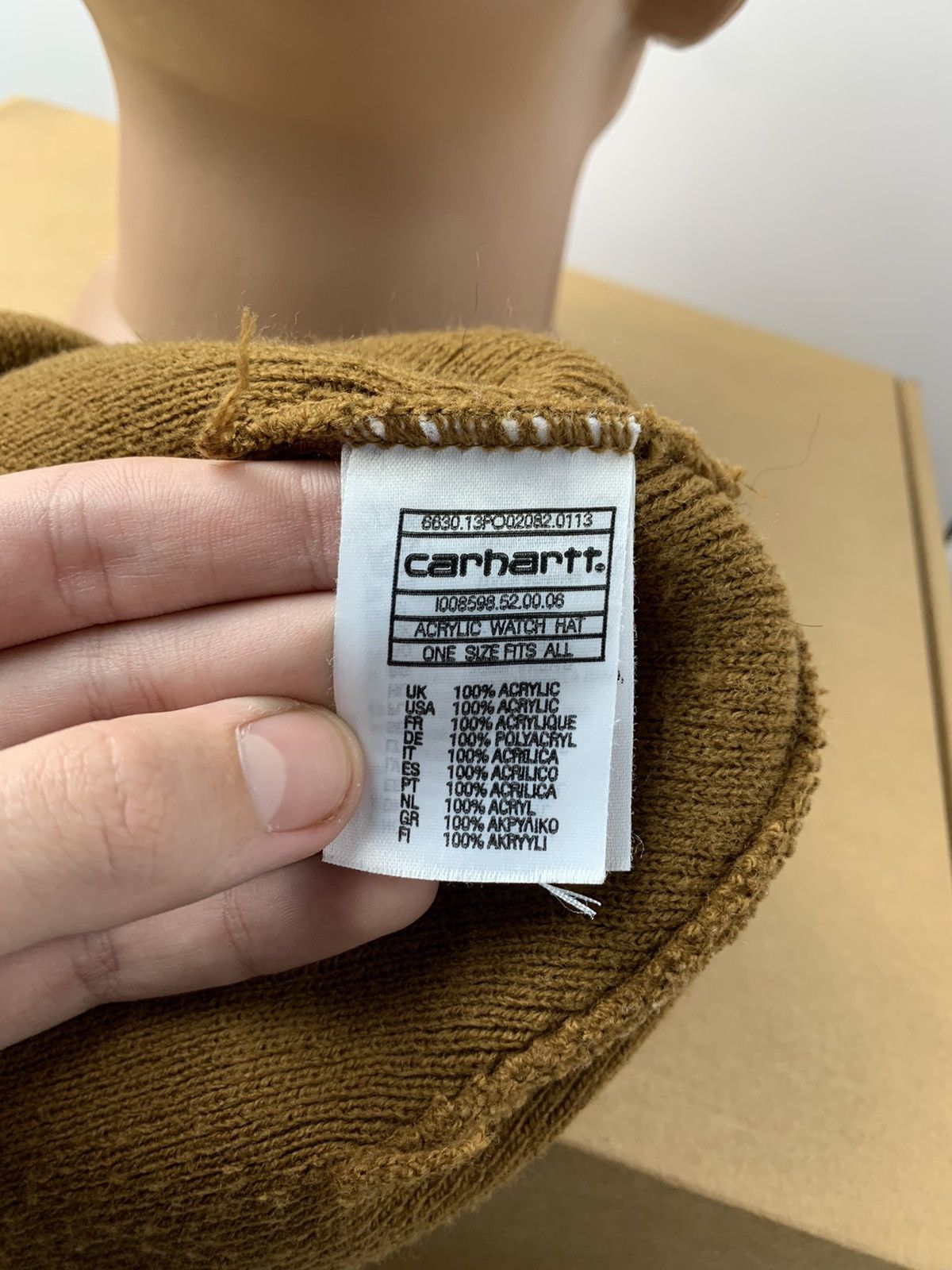 Carhartt × Vintage Carhartt vintage hat logo Size ONE SIZE - 5 Thumbnail