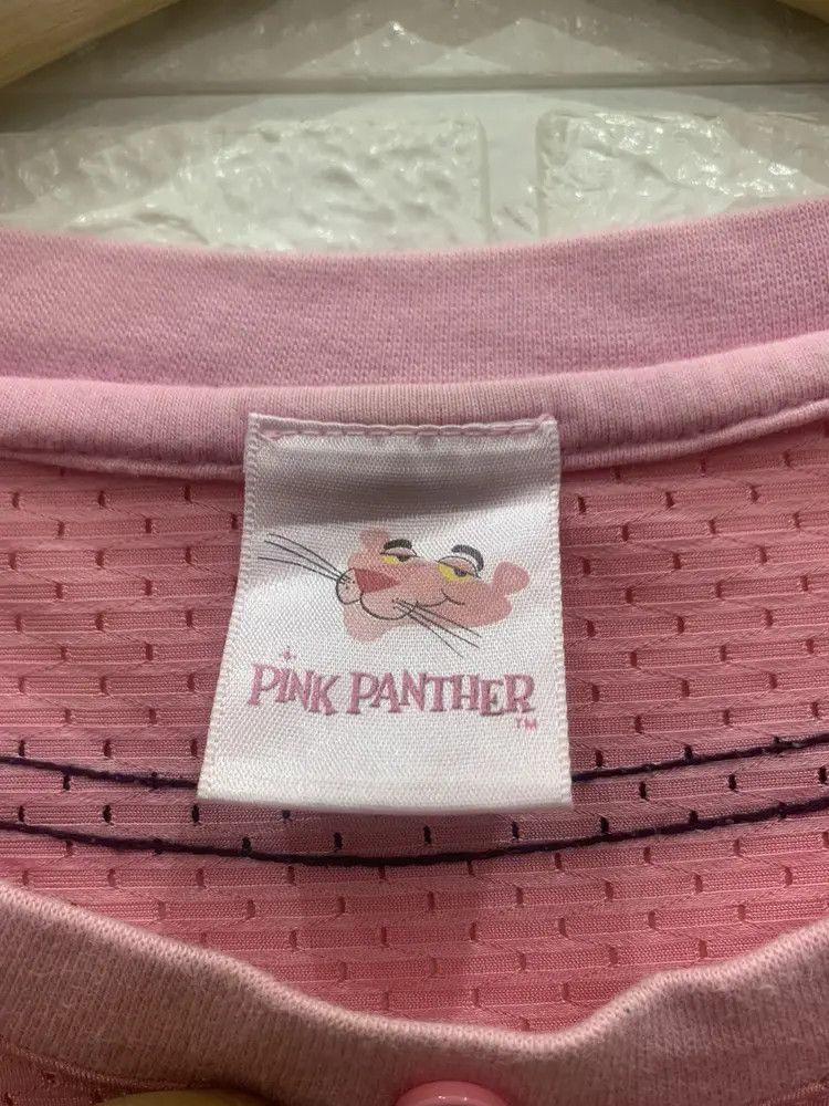 Cartoon Network 💗RARE💗 Pink Panther pull over mesh baseball jersey Size L / US 10 / IT 46 - 12 Thumbnail