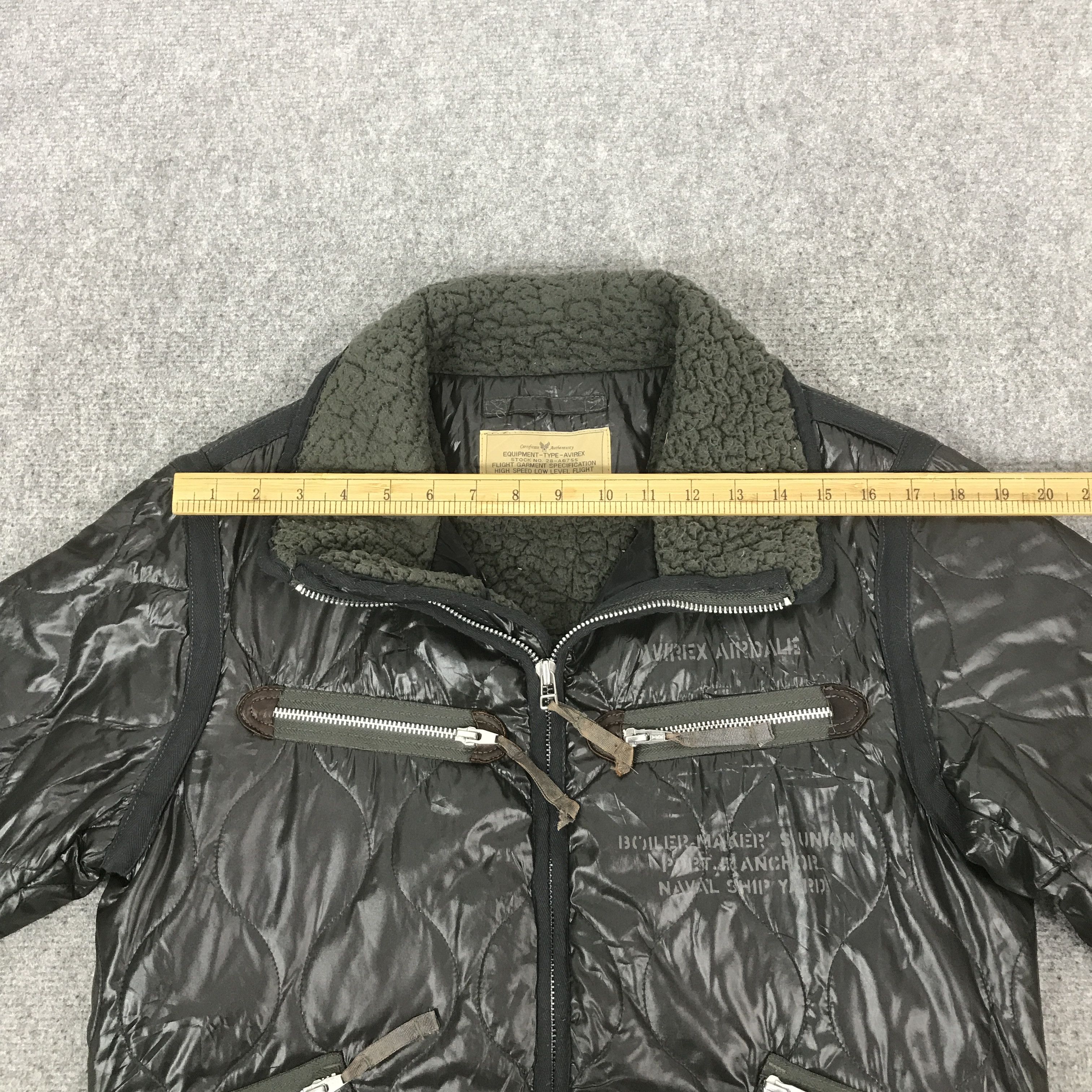 Avirex AVIREX ZIPPER BOMBER STYLE JACKET K76B2 Size US L / EU 52-54 / 3 - 5 Thumbnail