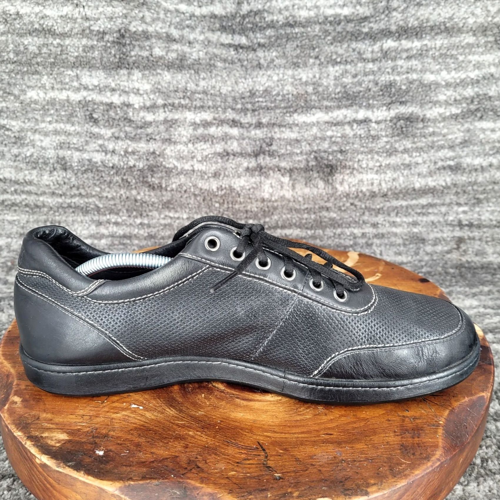 Cole Haan Cole Haan Nike Air Trainer Sneaker EE Leather Black 11.5 Mens Shoes Size US 12 / EU 45 - 5 Thumbnail