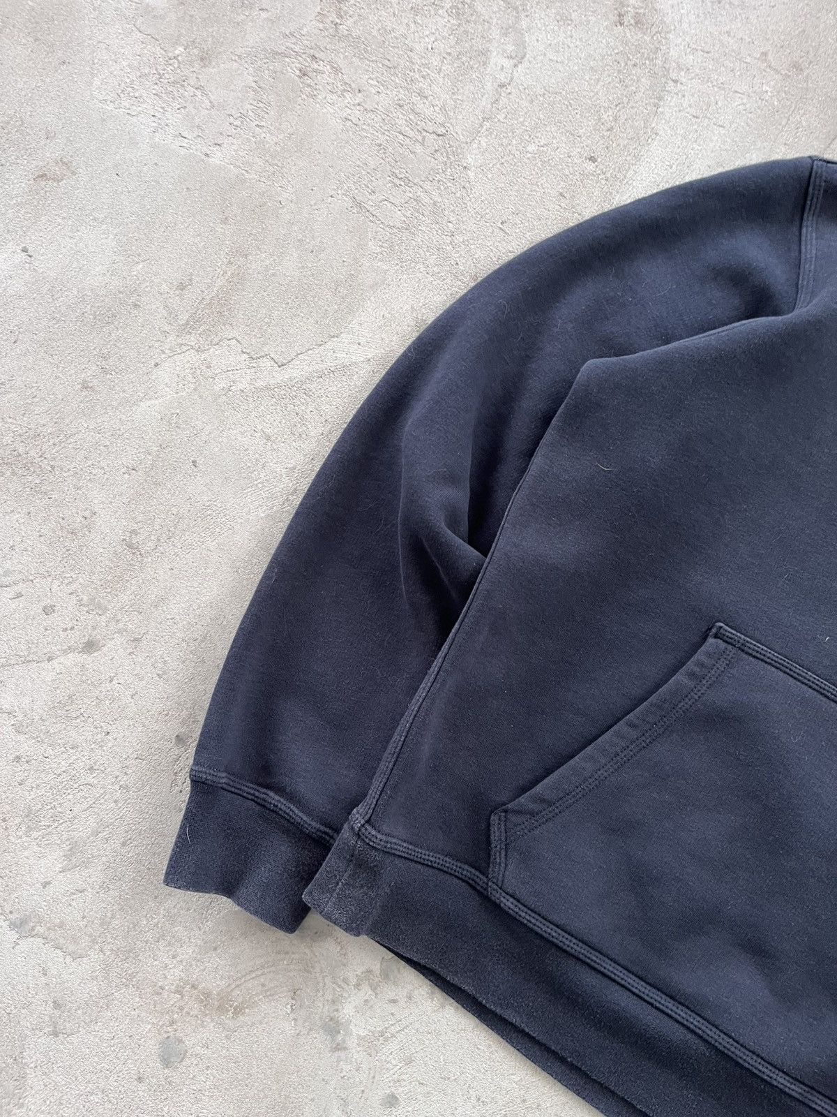 Nike 00s Vintage Nike Hoodie Navy Blue Y2K Blank Small logo Size US S / EU 44-46 / 1 - 2 Thumbnail