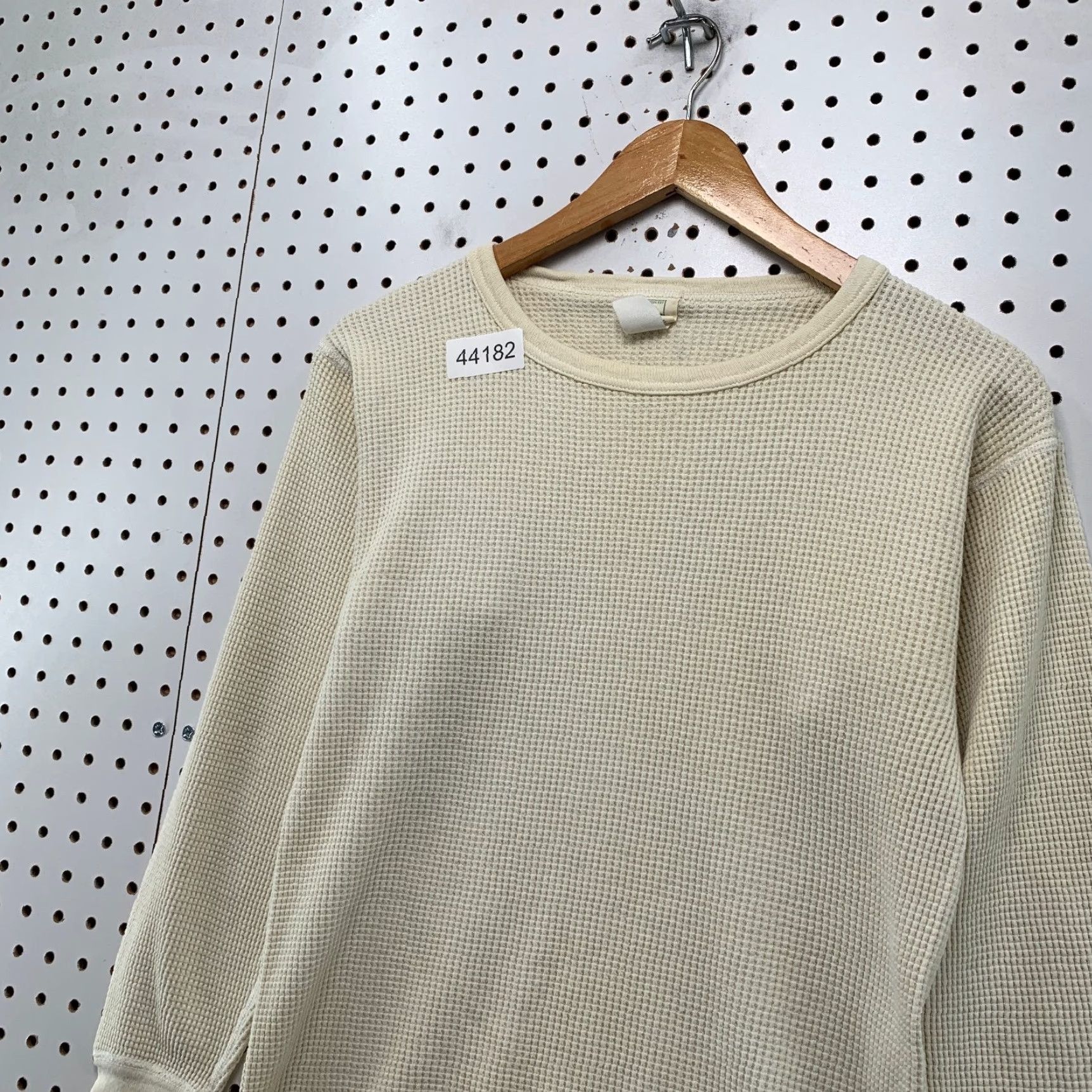 Vintage VINTAGE Northwest Territory Thermal Shirt Mens XL Beige Waffle Knit Long Sleeve Size US XL / EU 56 / 4 - 4 Thumbnail