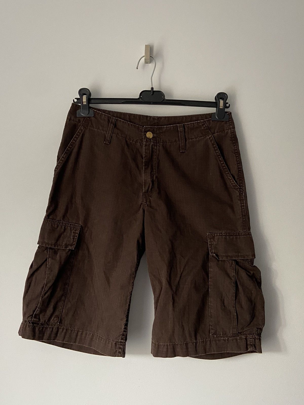 Carhartt Carhartt vintage cargo shorts brown Size US 26 / EU 42 - 7 Thumbnail